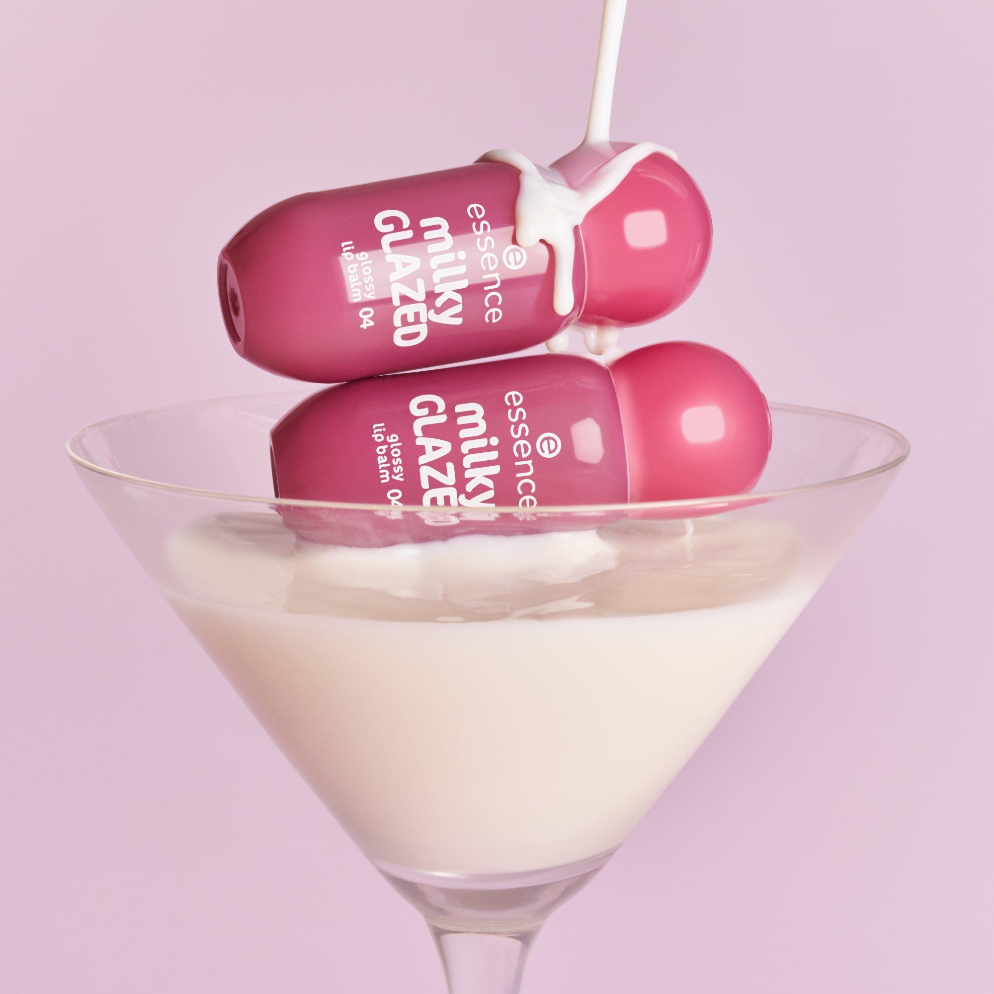 milky GLAZED glossy lip balm