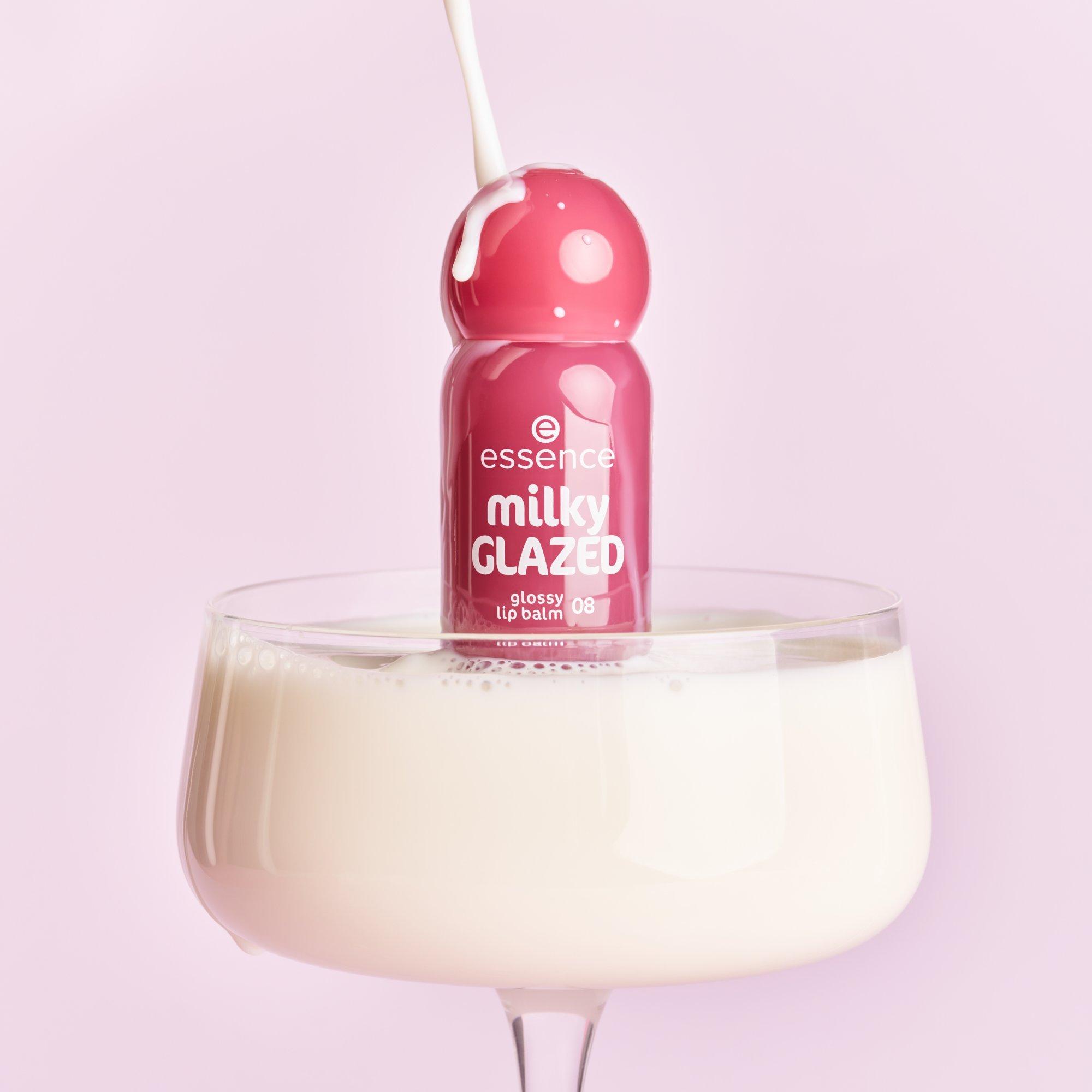 milky GLAZED glossy lip balm baume à lèvres