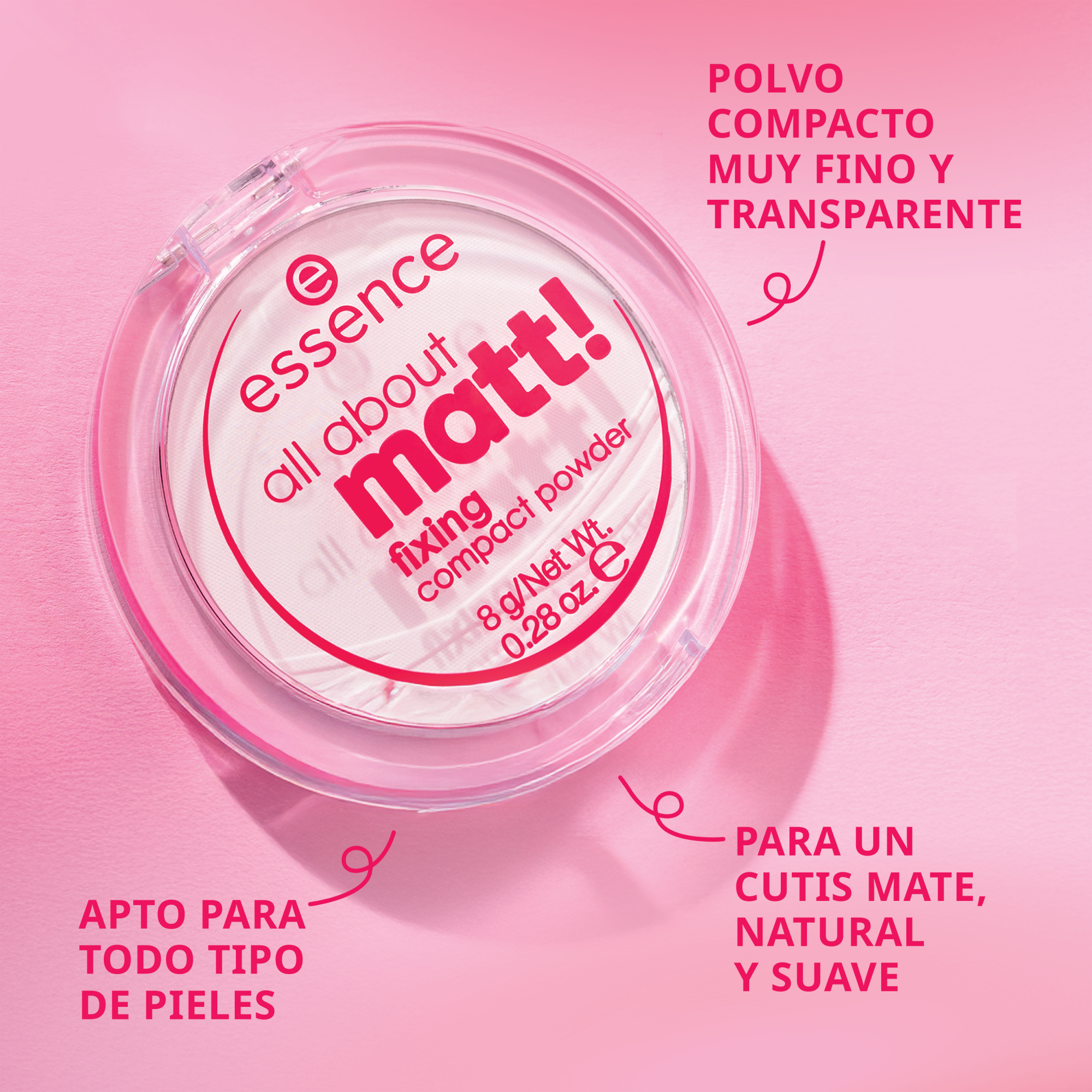 all about matt! polvos compactos fijadores