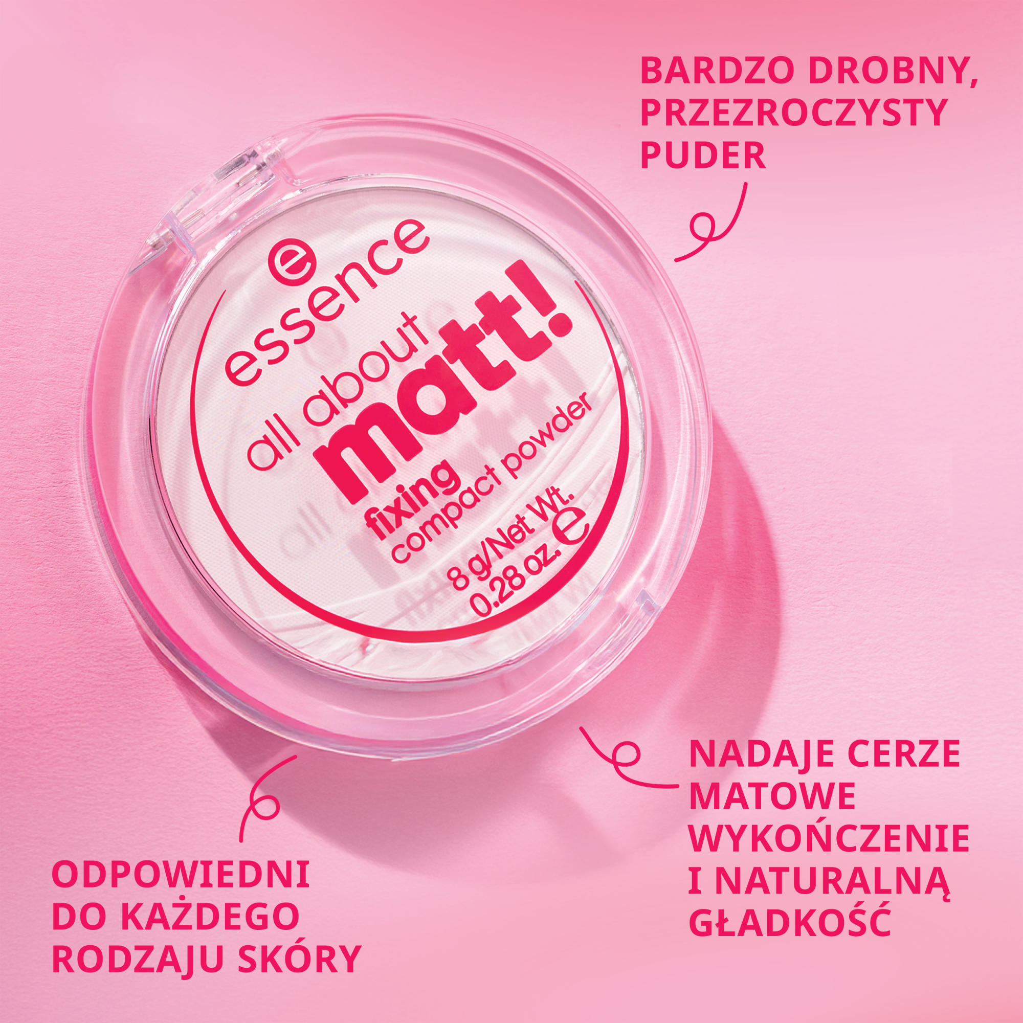 puder matując utrwalający all about matt!