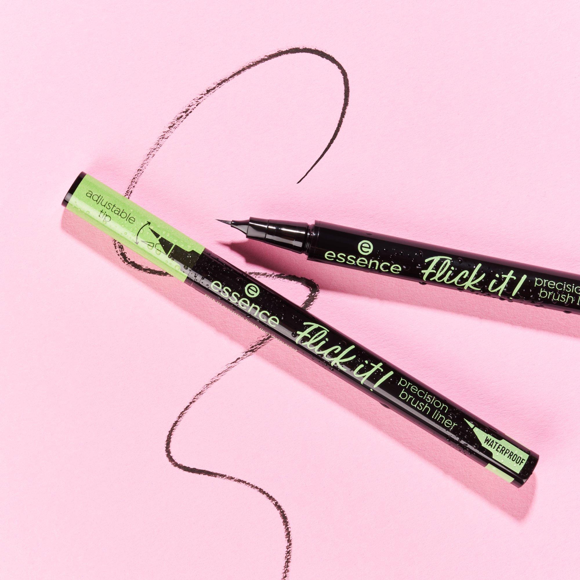 Flick it! precision brush liner waterproof