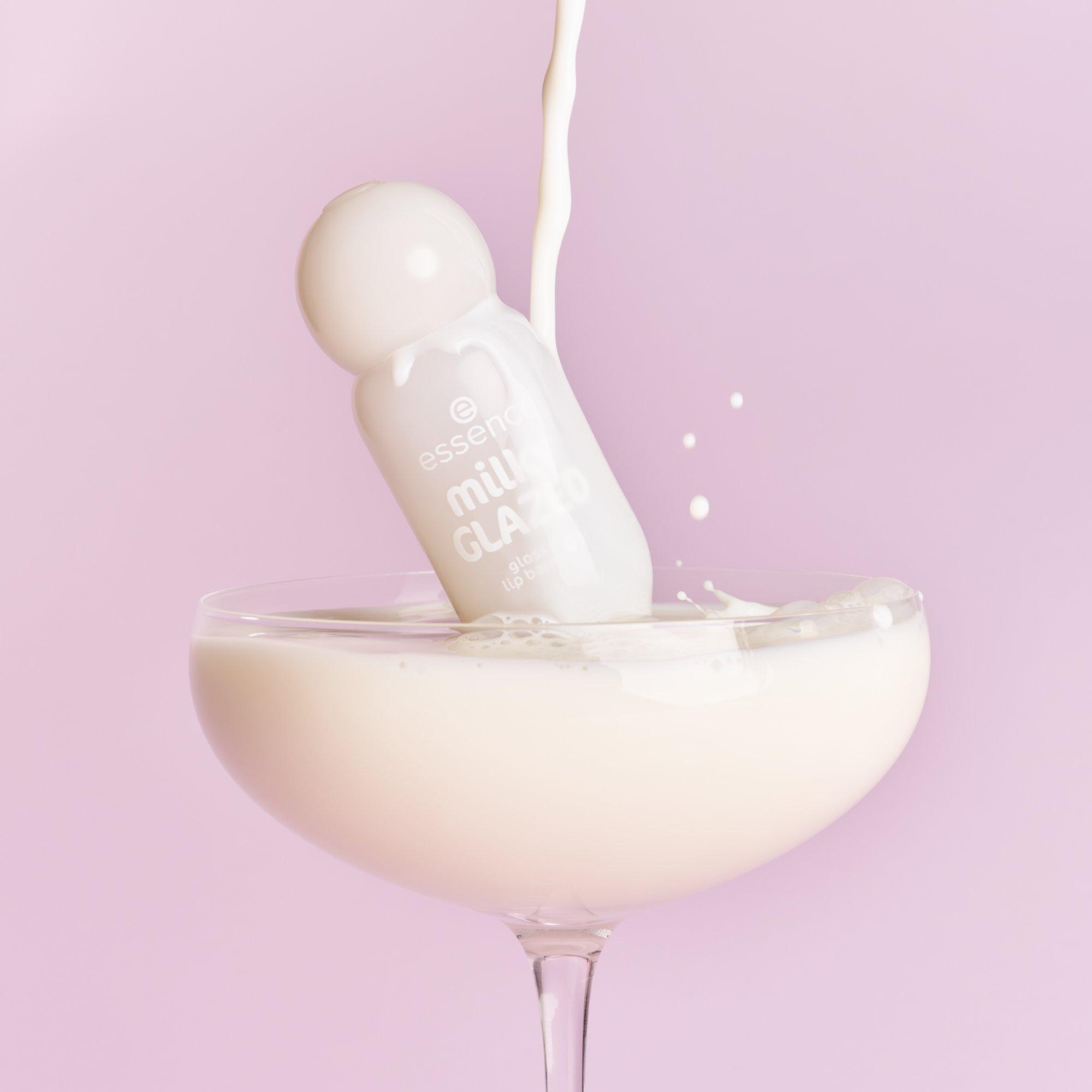 milky GLAZED glossy lip balm