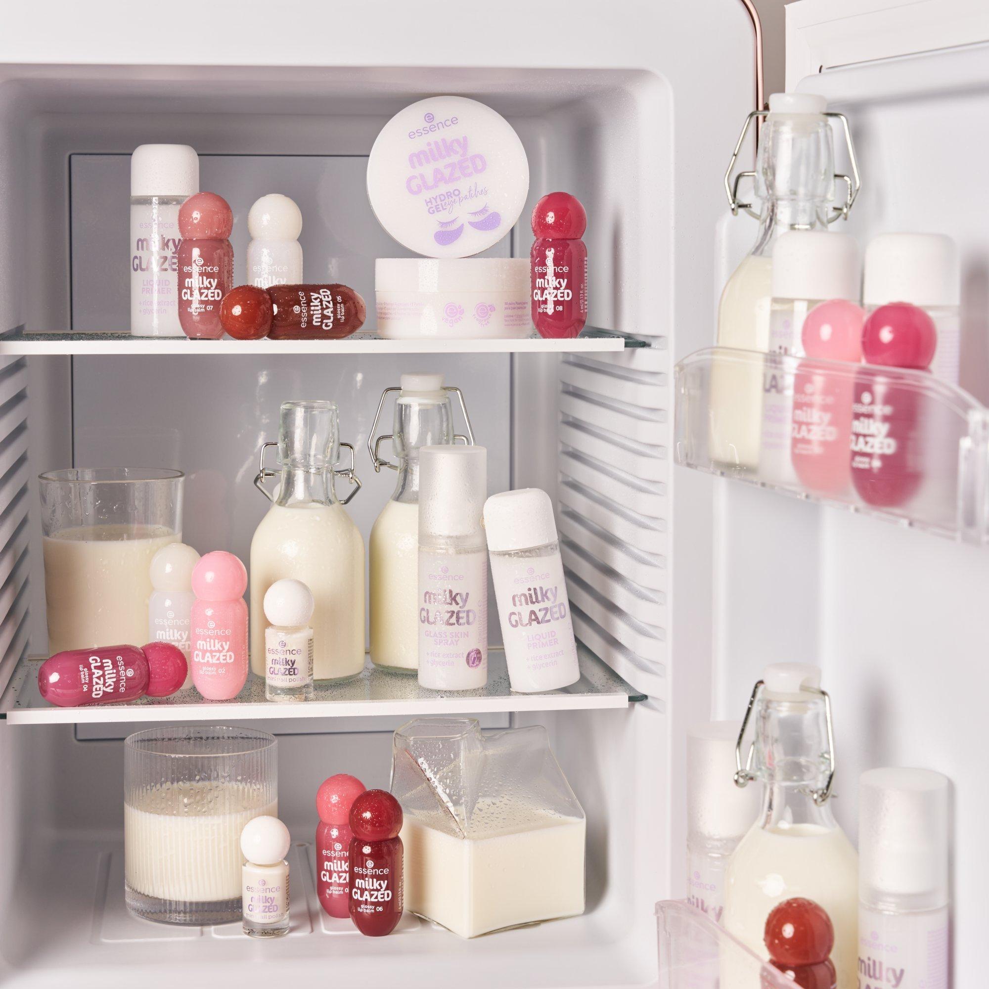 milky GLAZED mini nail polish