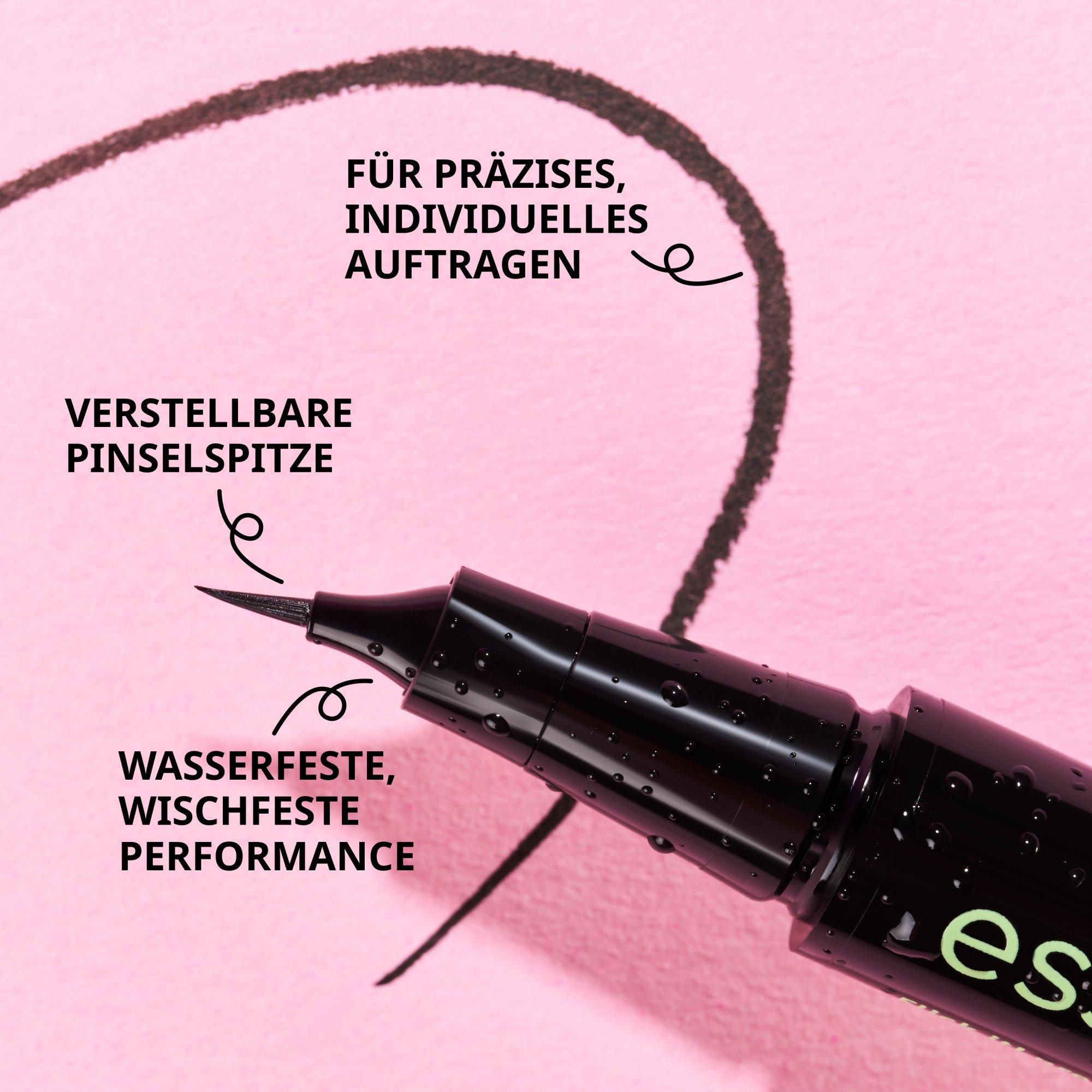 Flick it! precision brush liner waterproof