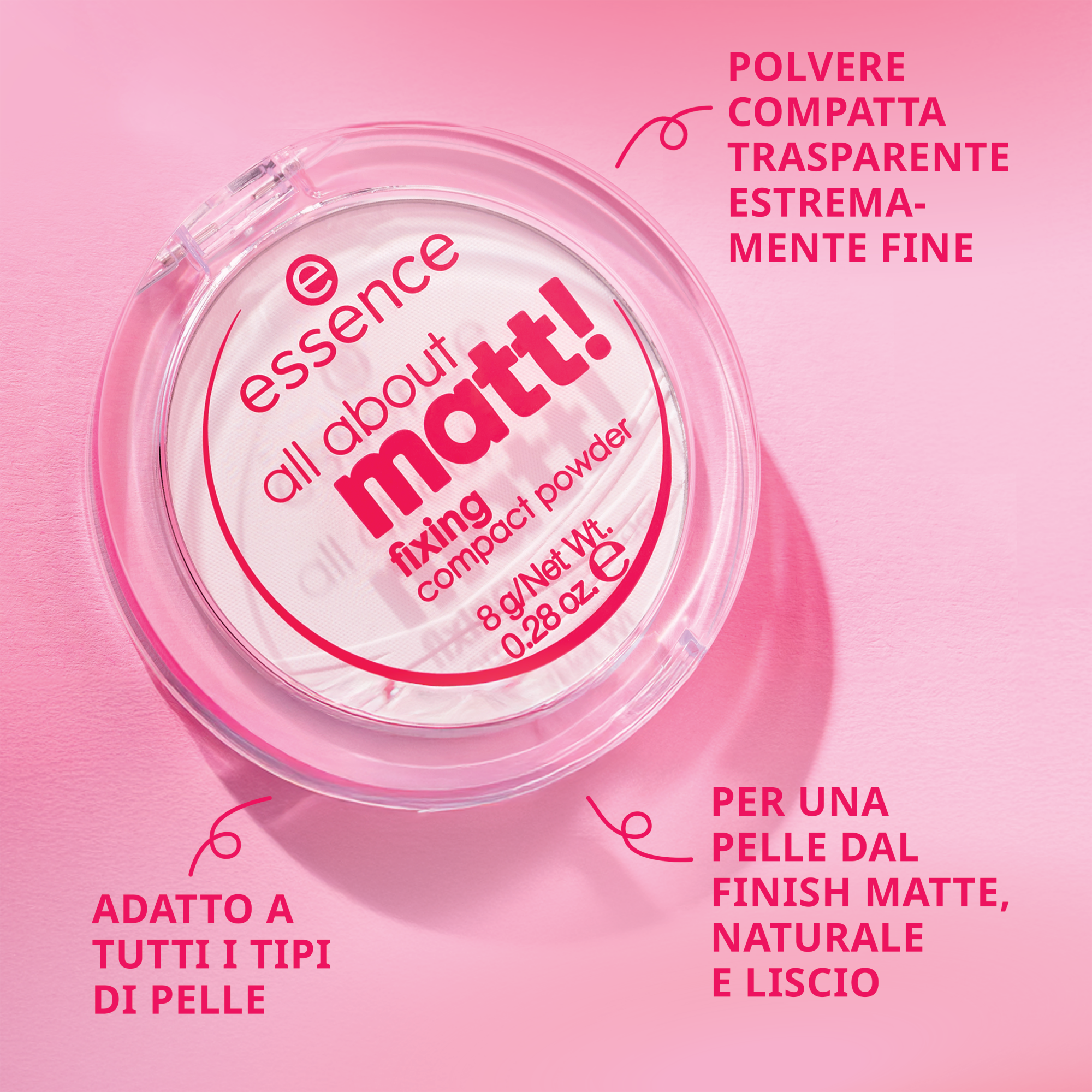 all about matt! fixing cipria viso effetto opacizzante