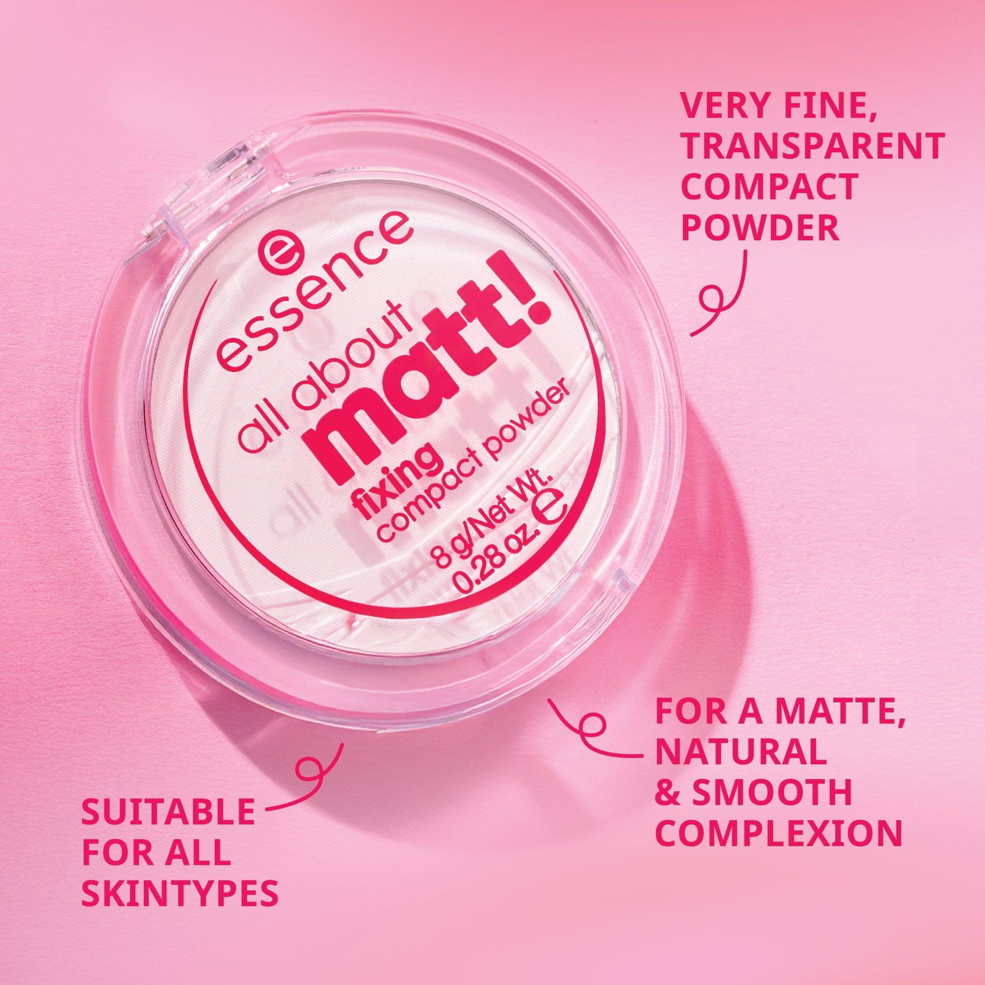 all about matt! fixing compact powder