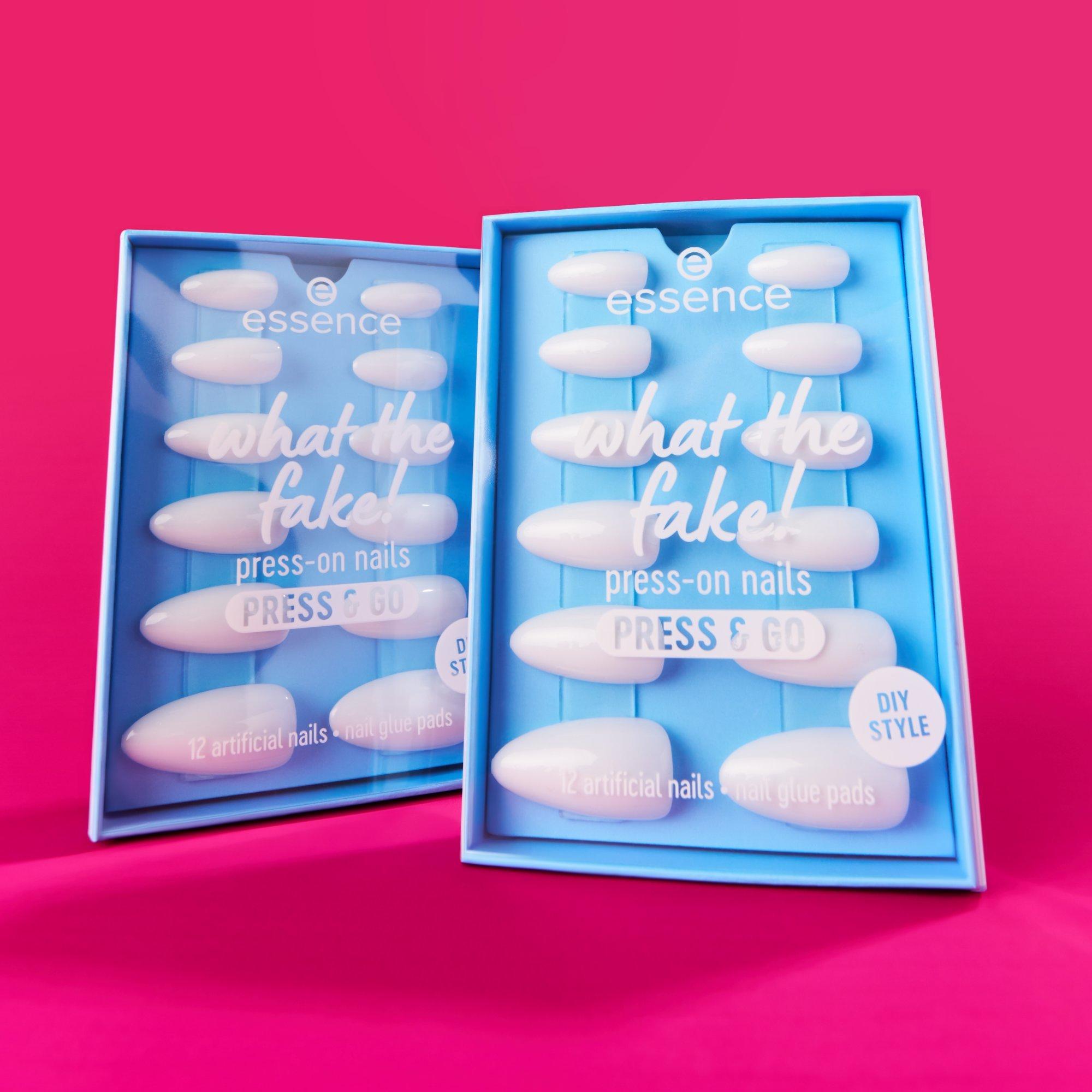 what the fake! press-on nails PRESS & GO