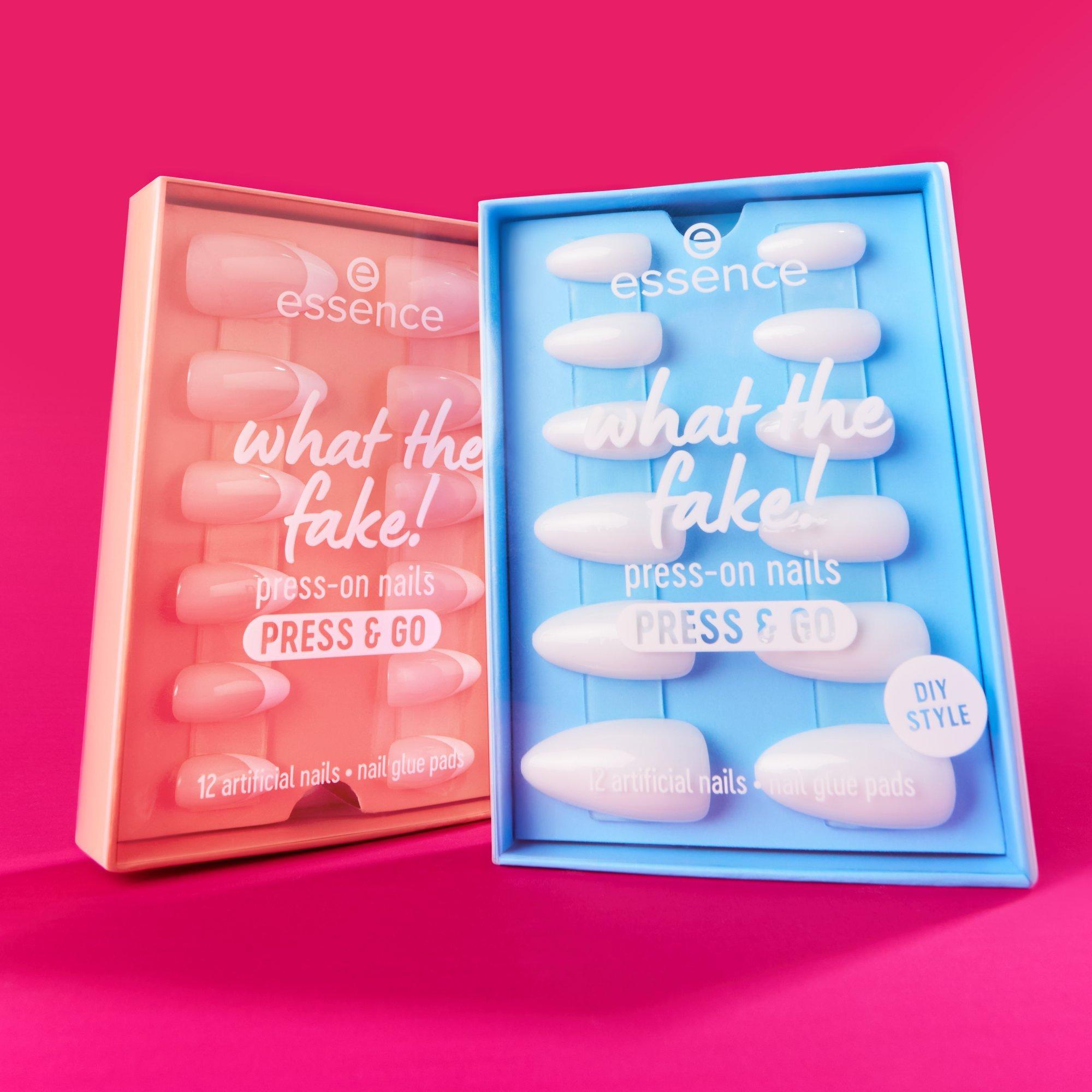 what the fake! press-on nails PRESS & GO