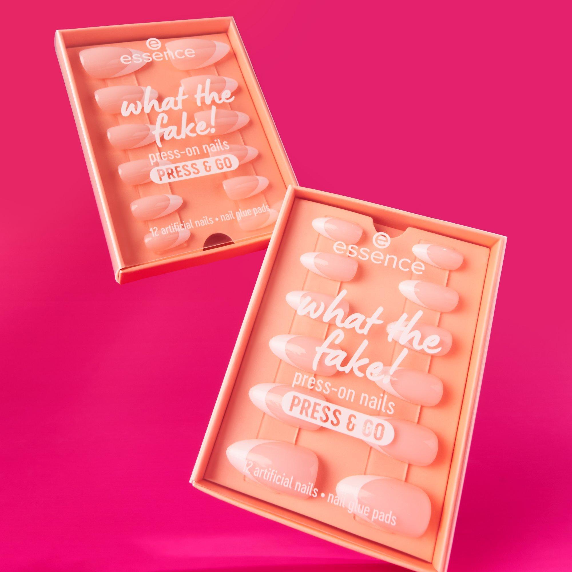 what the fake! press-on nails PRESS & GO