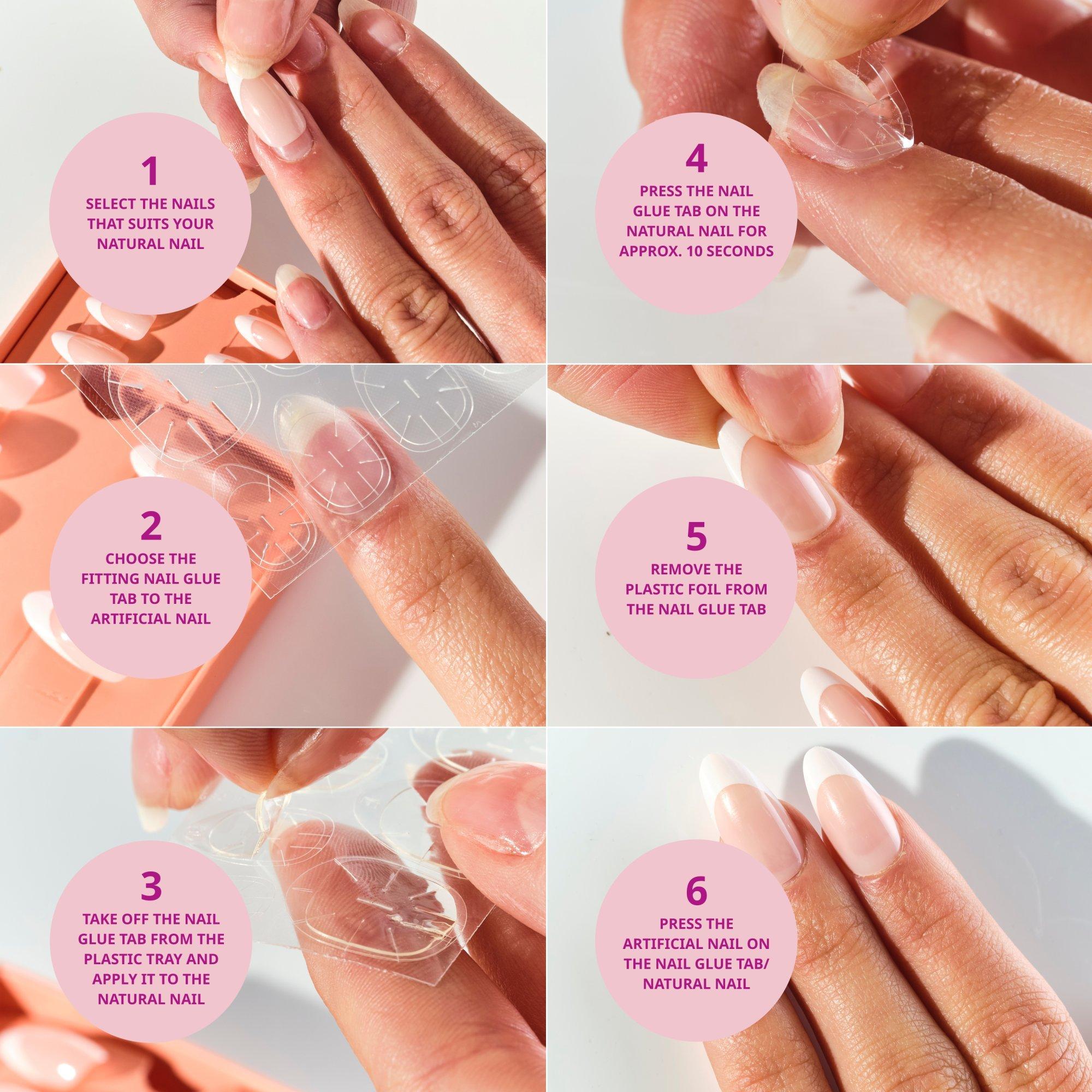 what the fake! press-on nails PRESS & GO
