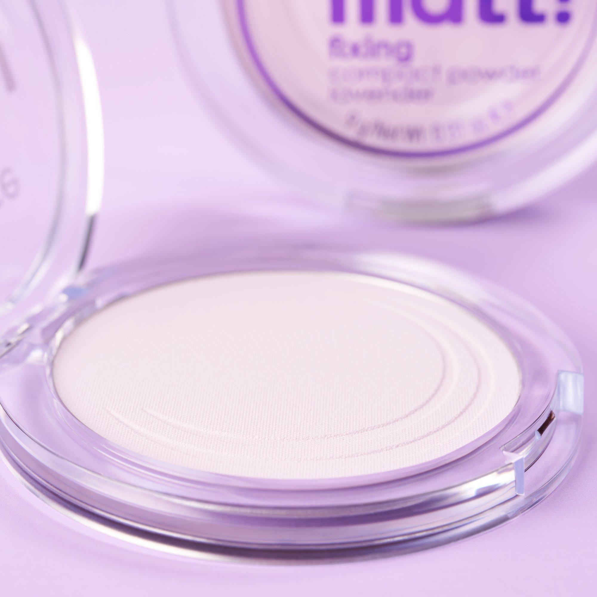 all about matt! fixing compact powder lavender
