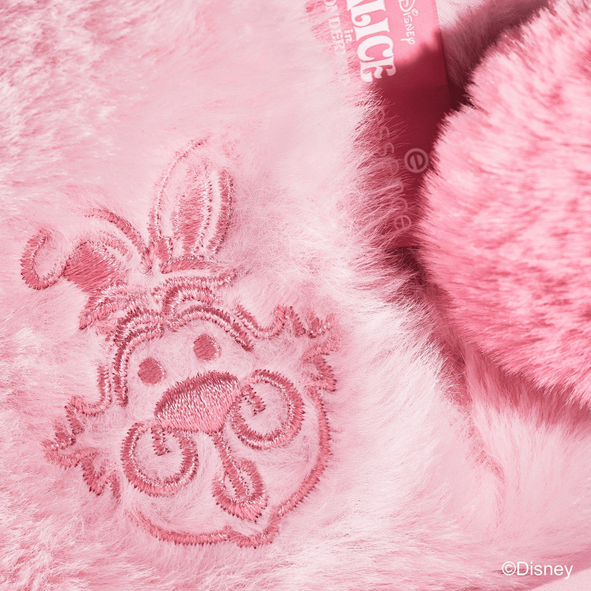 Disney Alice in Wonderland fluffy make-up bag