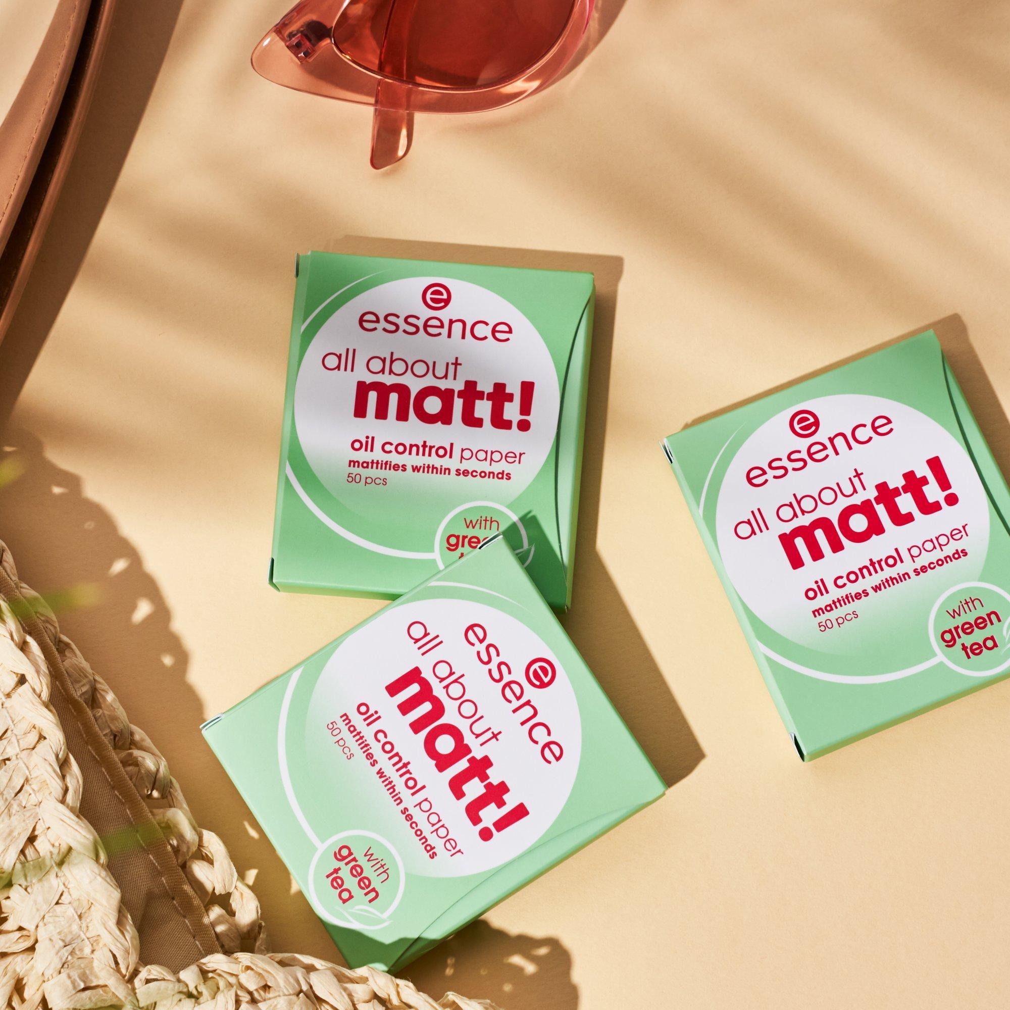 all about matt! papeles matificantes