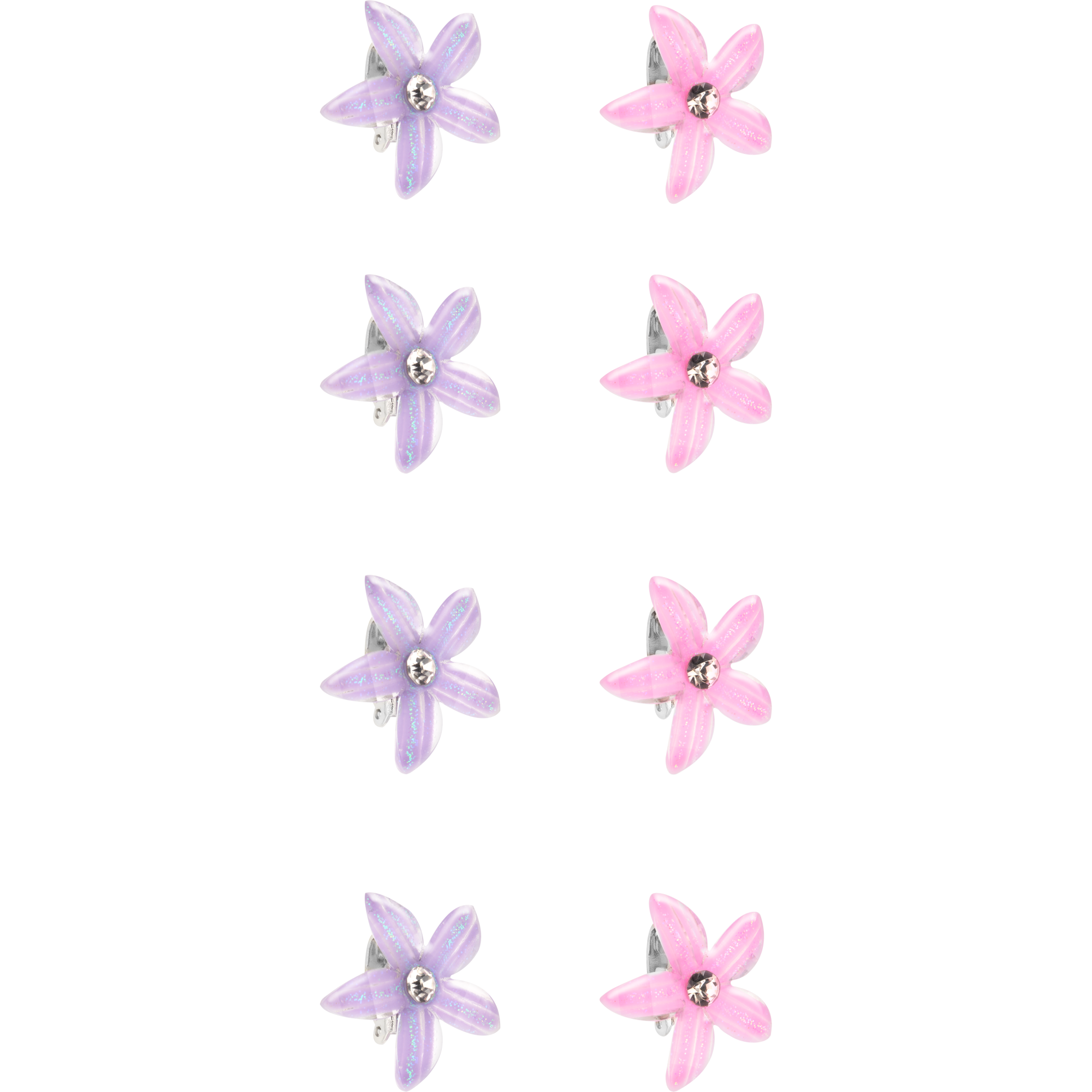 Disney THE LITTLE MERMAID mini flower hair clips