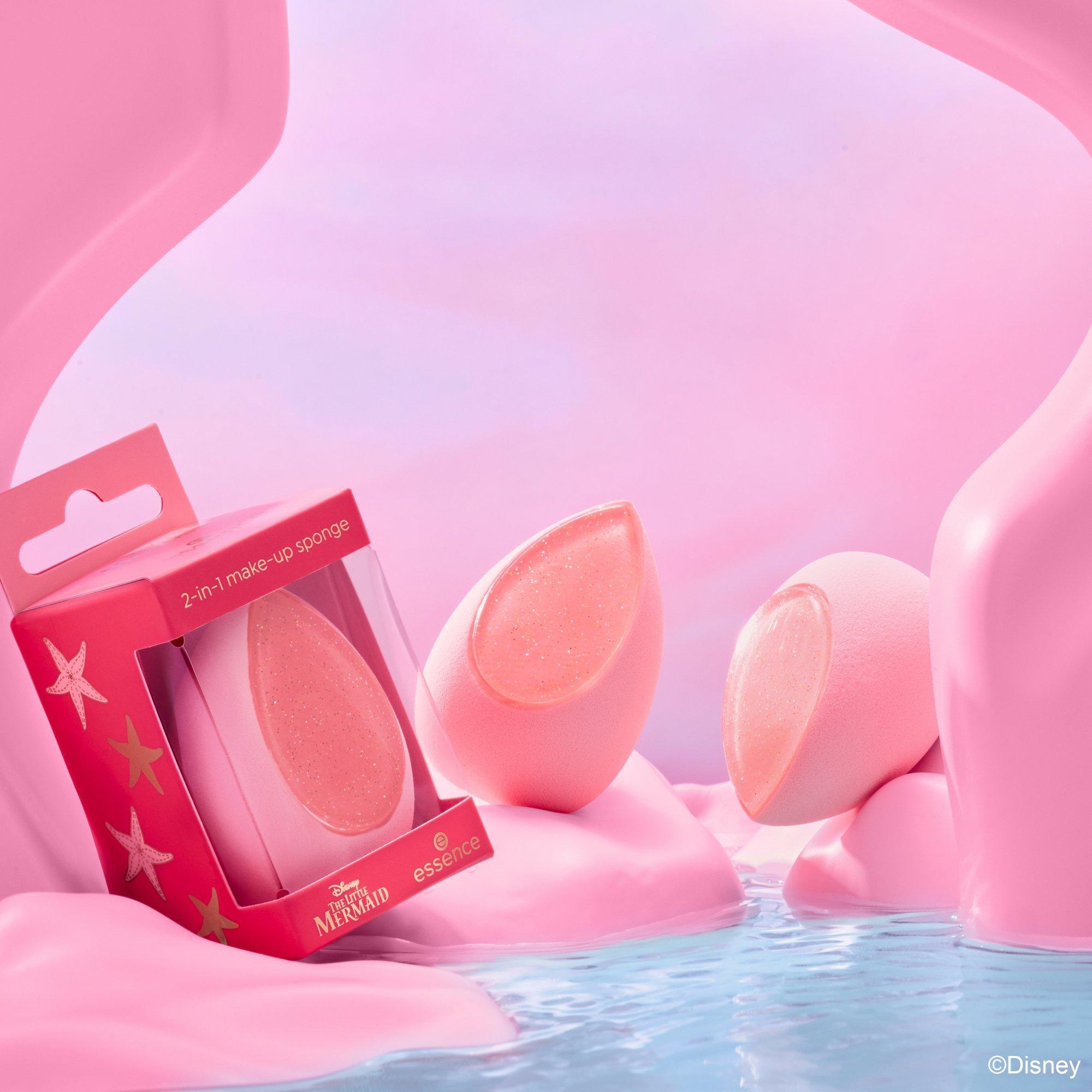 Disney THE LITTLE MERMAID 2-u-1 sunđer za šminku