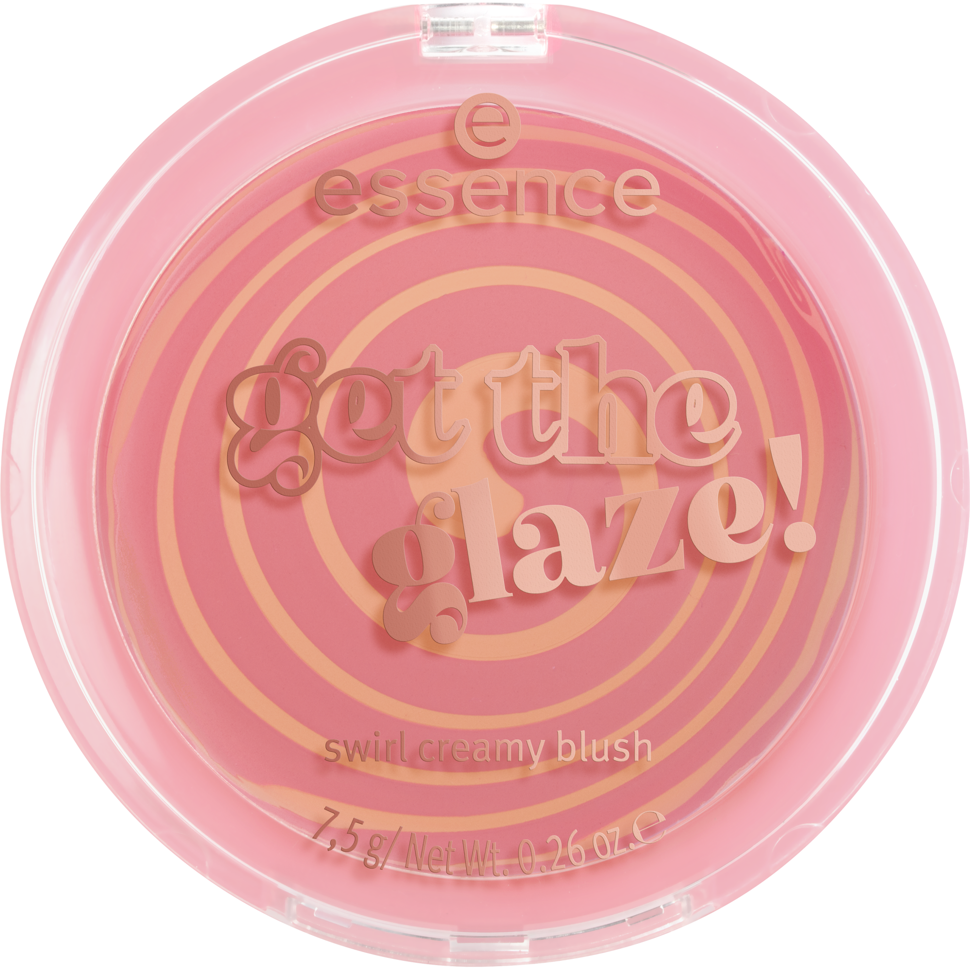 get the glaze! swirl creamy blush