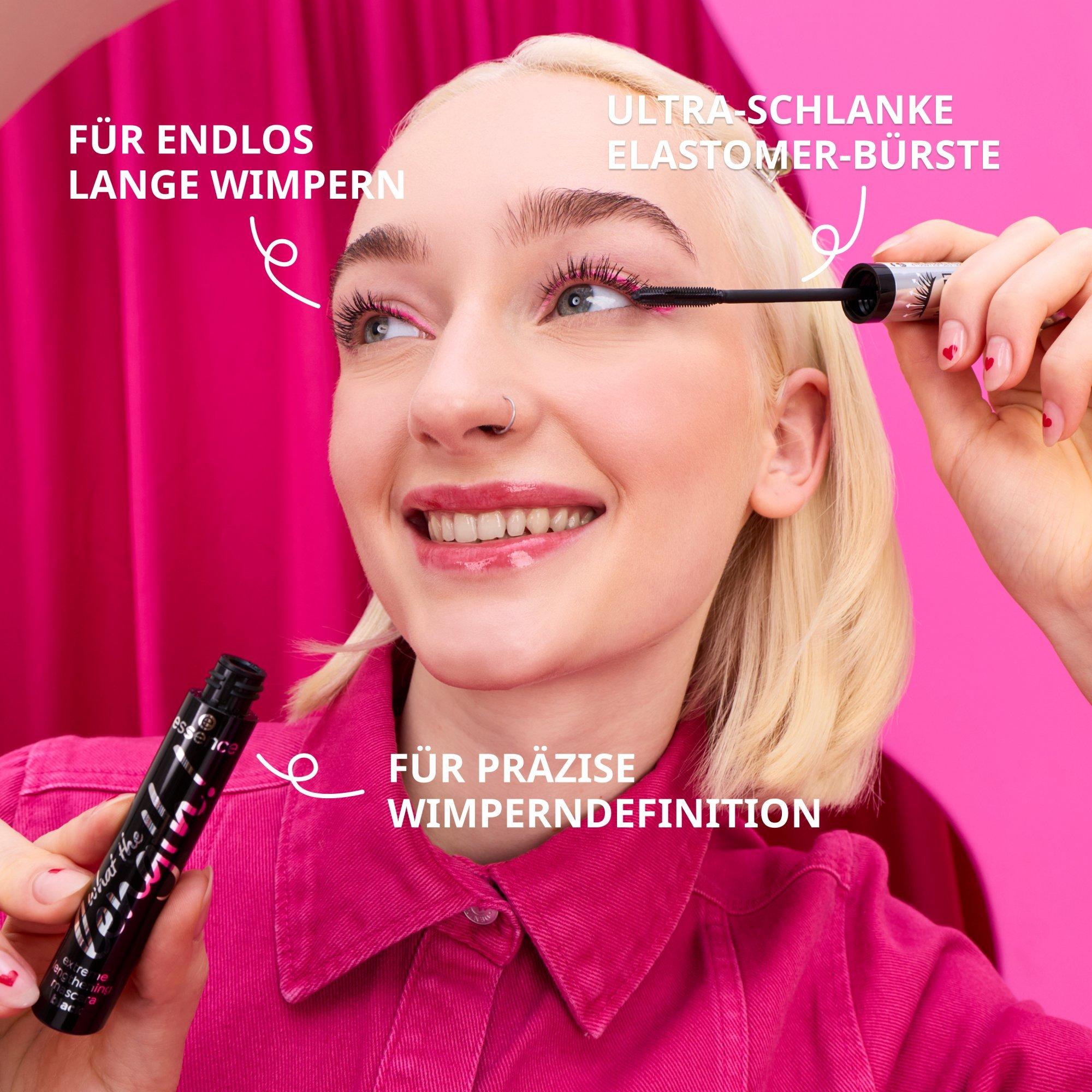 what the length! extreme lengthening mascara black