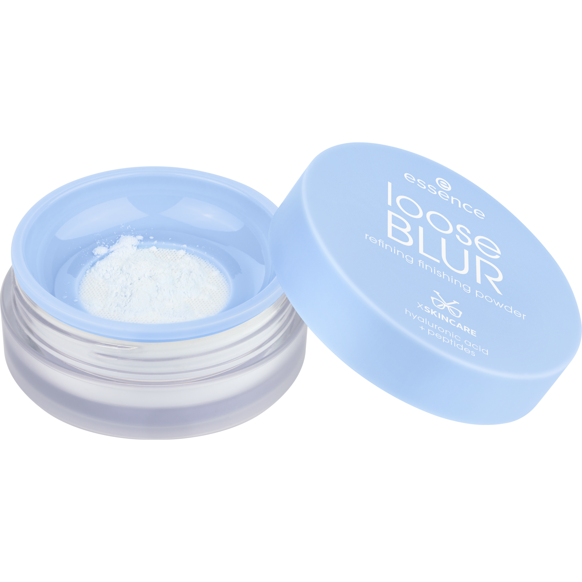 xskincare loose BLUR refining finishing powder – Product Front View Full Open - Produkt Element 2 von 3