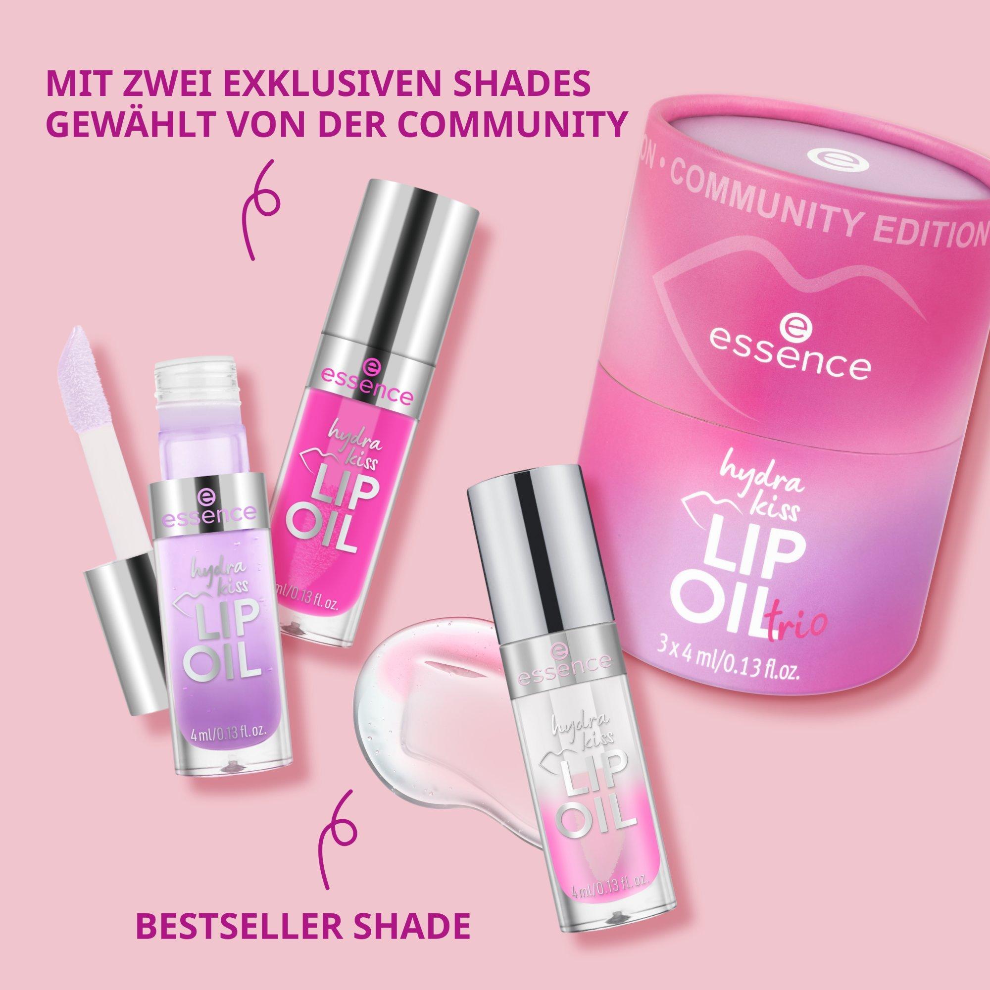 hydra kiss LIP OIL trio