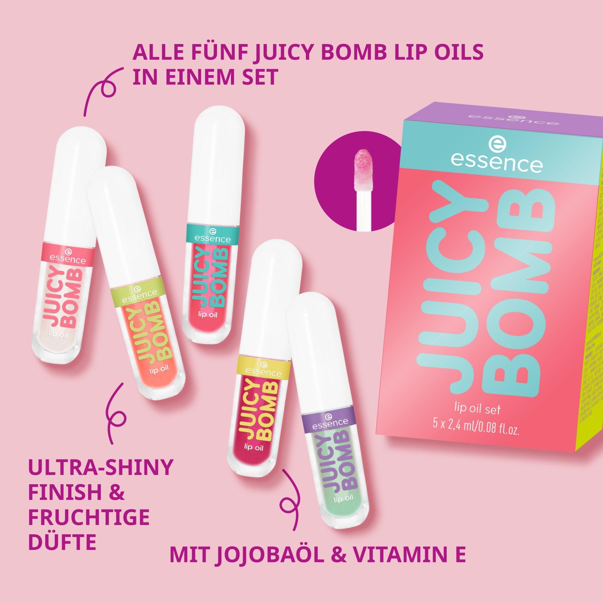 JUICY BOMB lip oil set