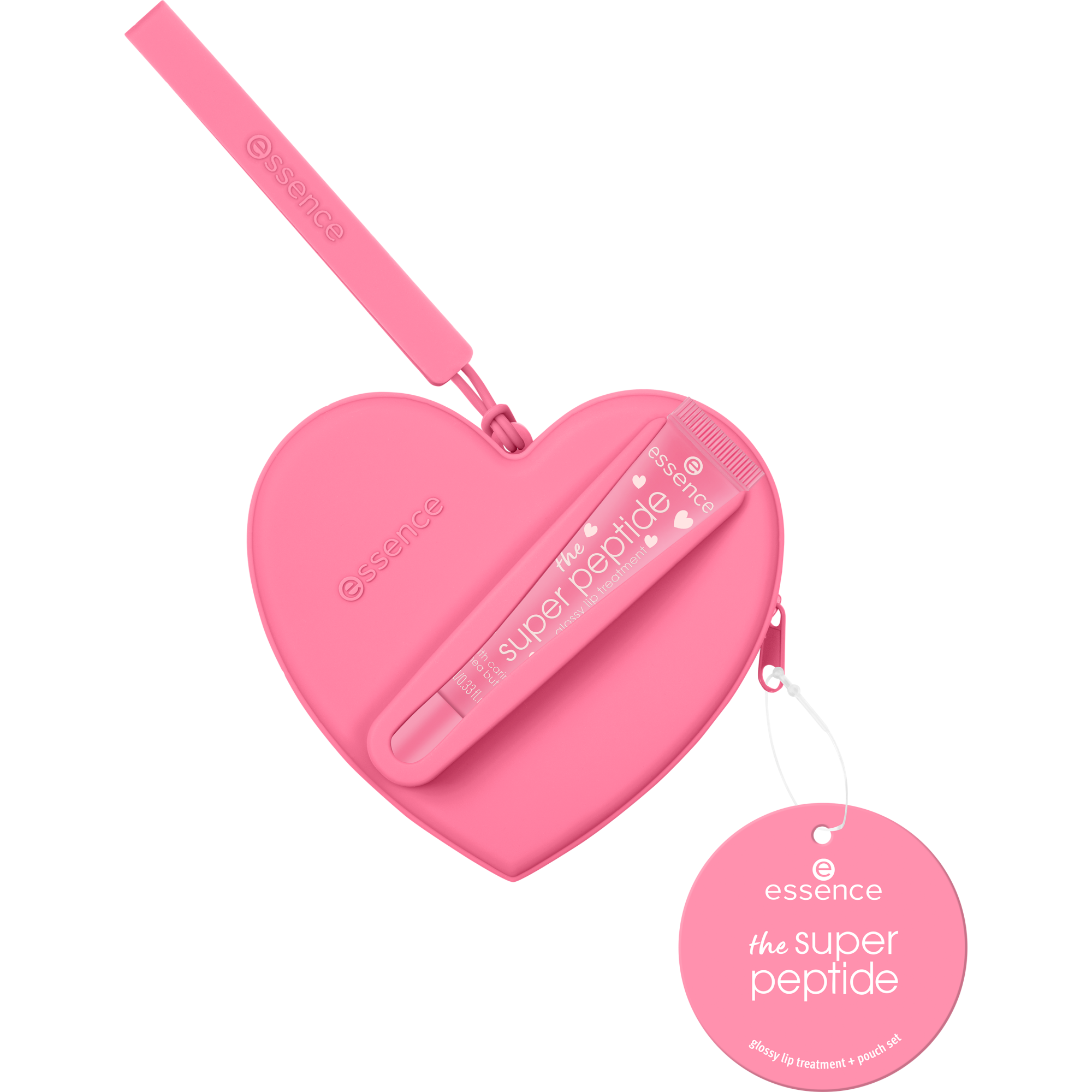 the super peptide glossy lip treatment + pouch set