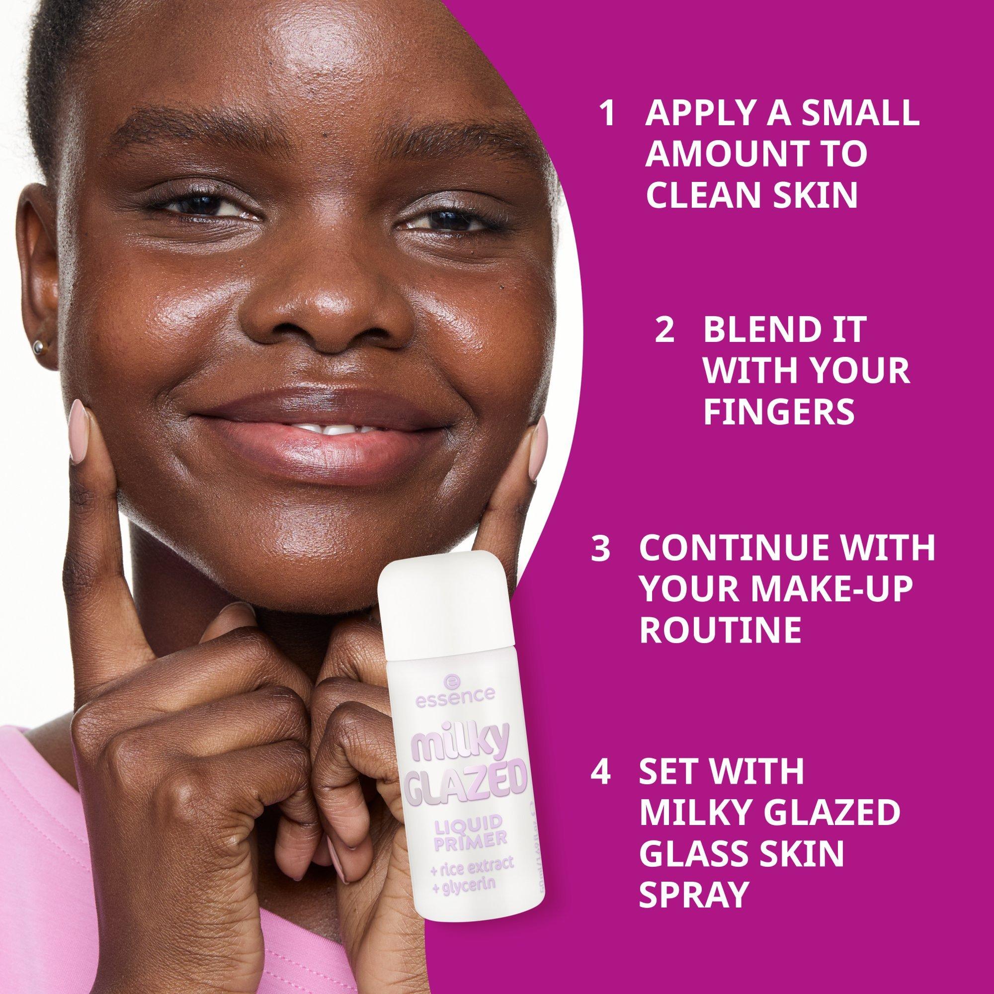 milky GLAZED LIQUID PRIMER – Info Graphic - Product item 4 of 10