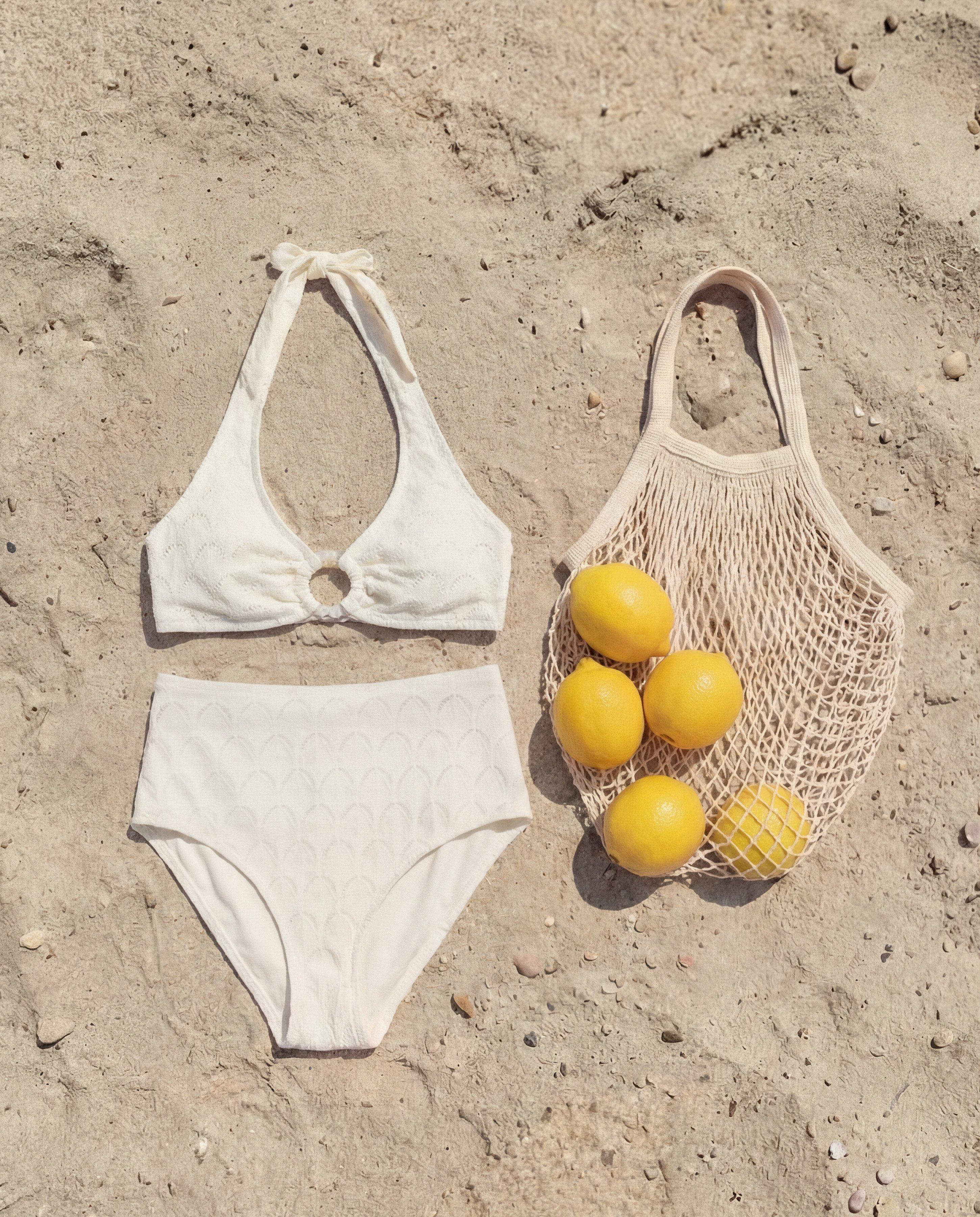 Woman in bathing suit