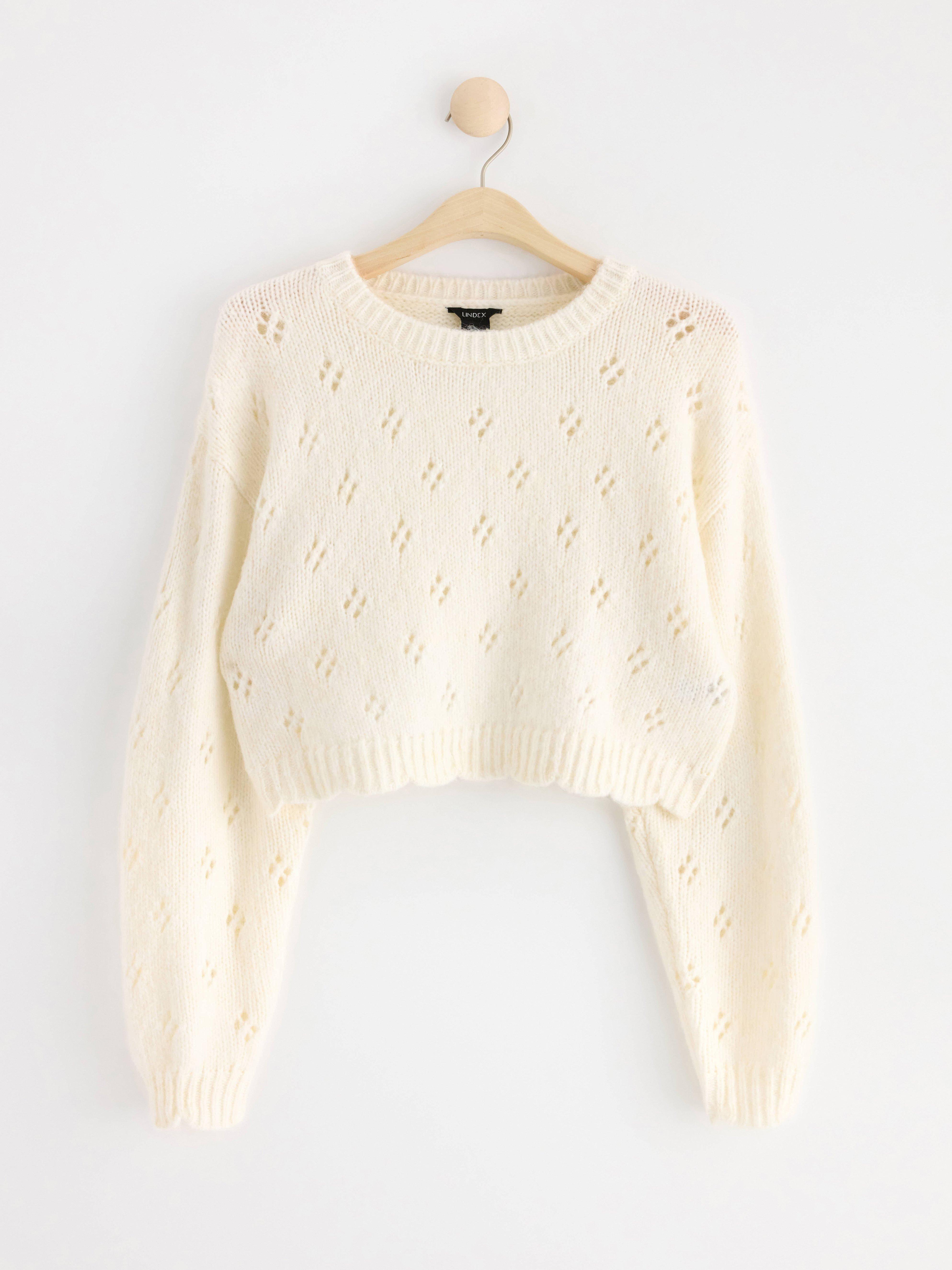 Genser - Dame - Hvit