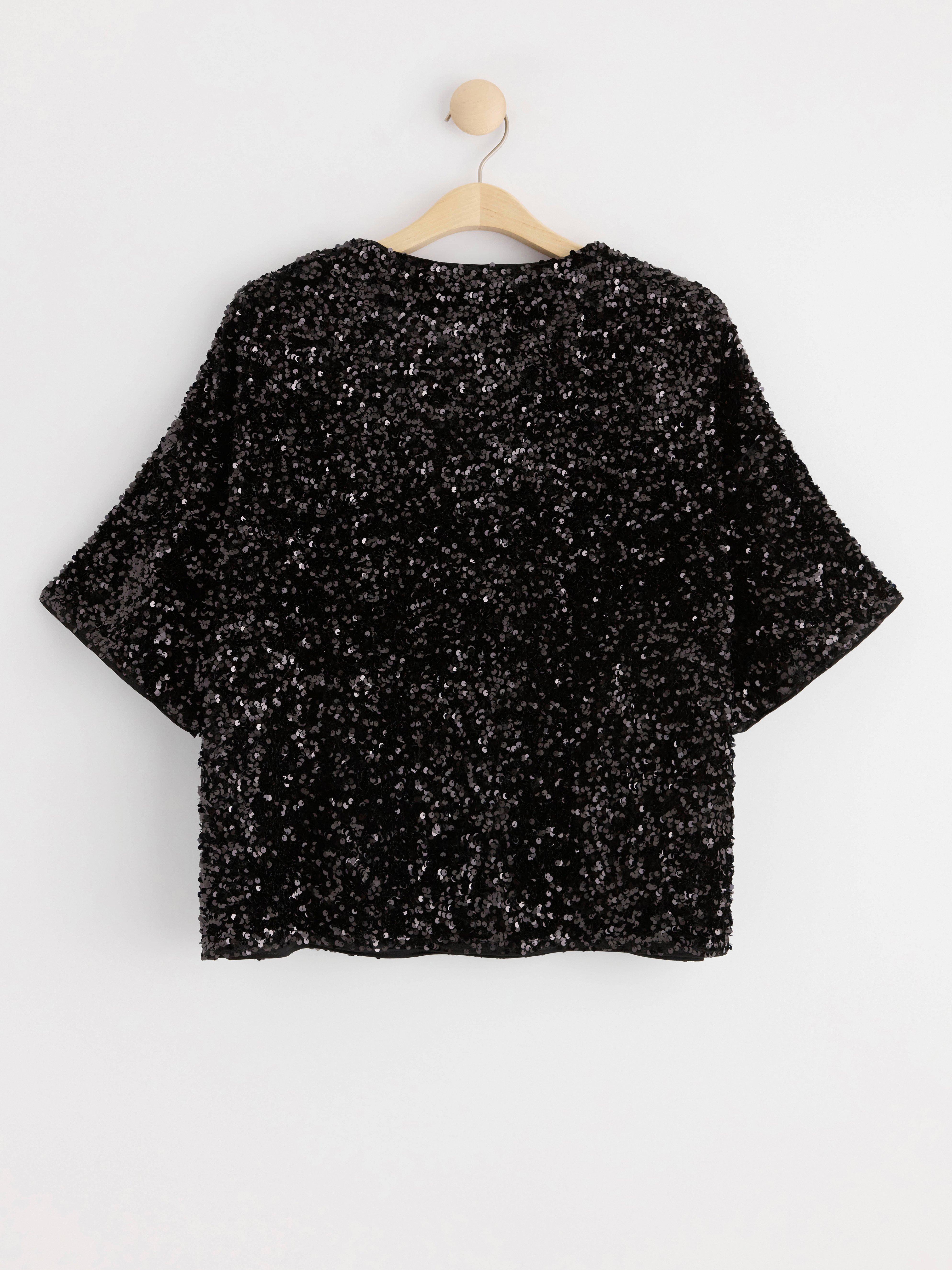 T-shirt - Dame - Svart
