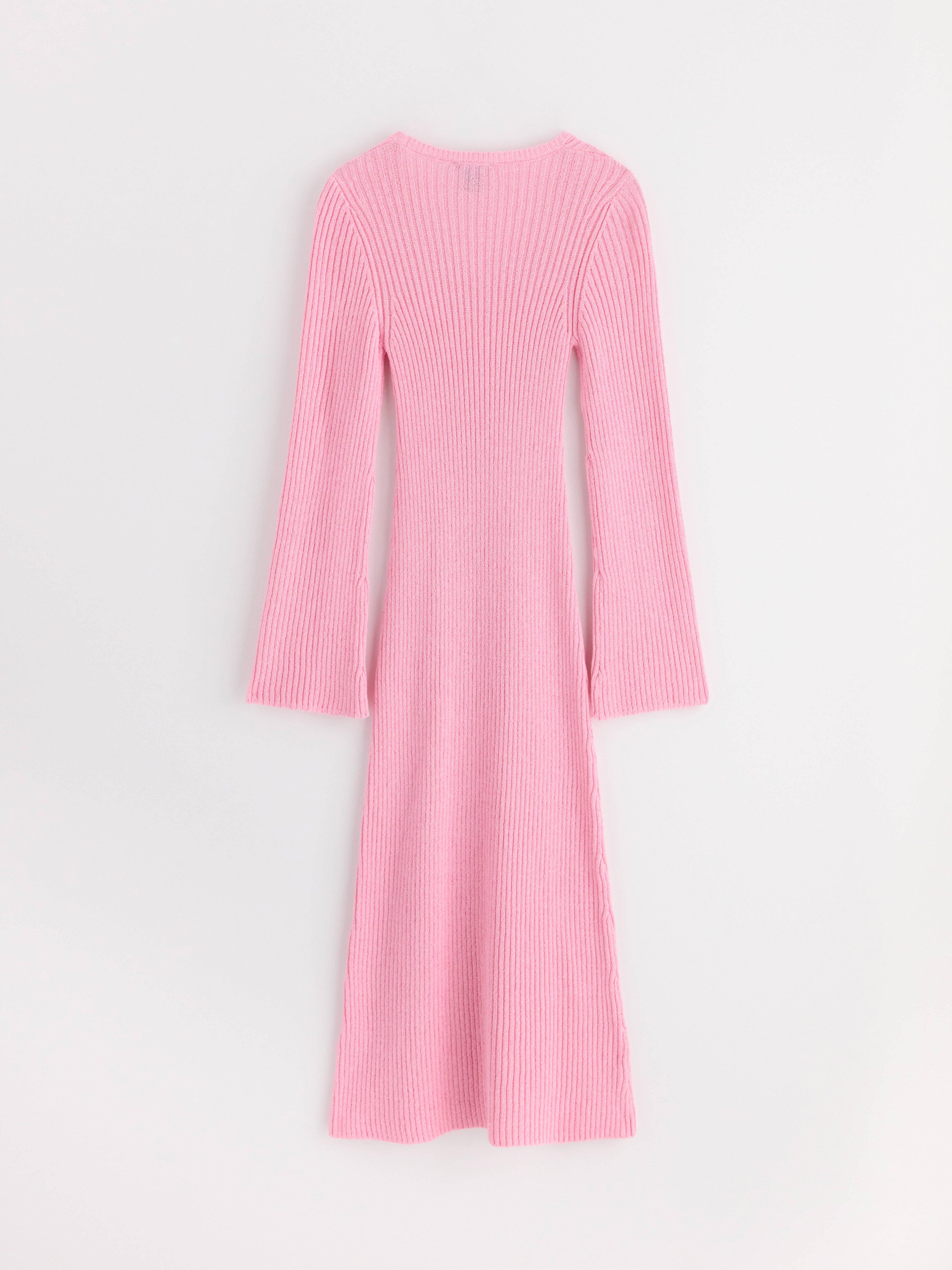 Rib-knitted Maxi dress