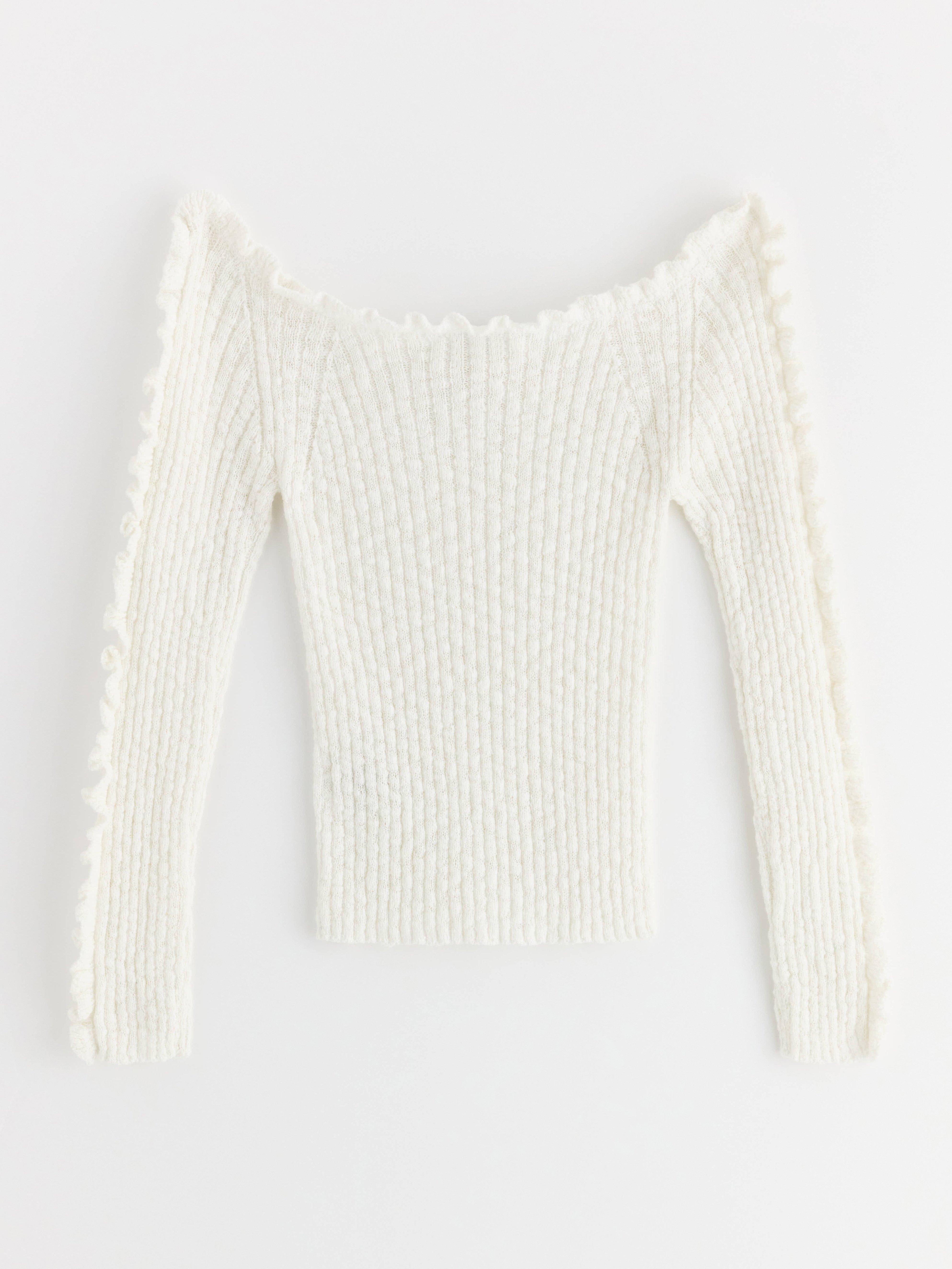 Sweater - Womens Wear - White