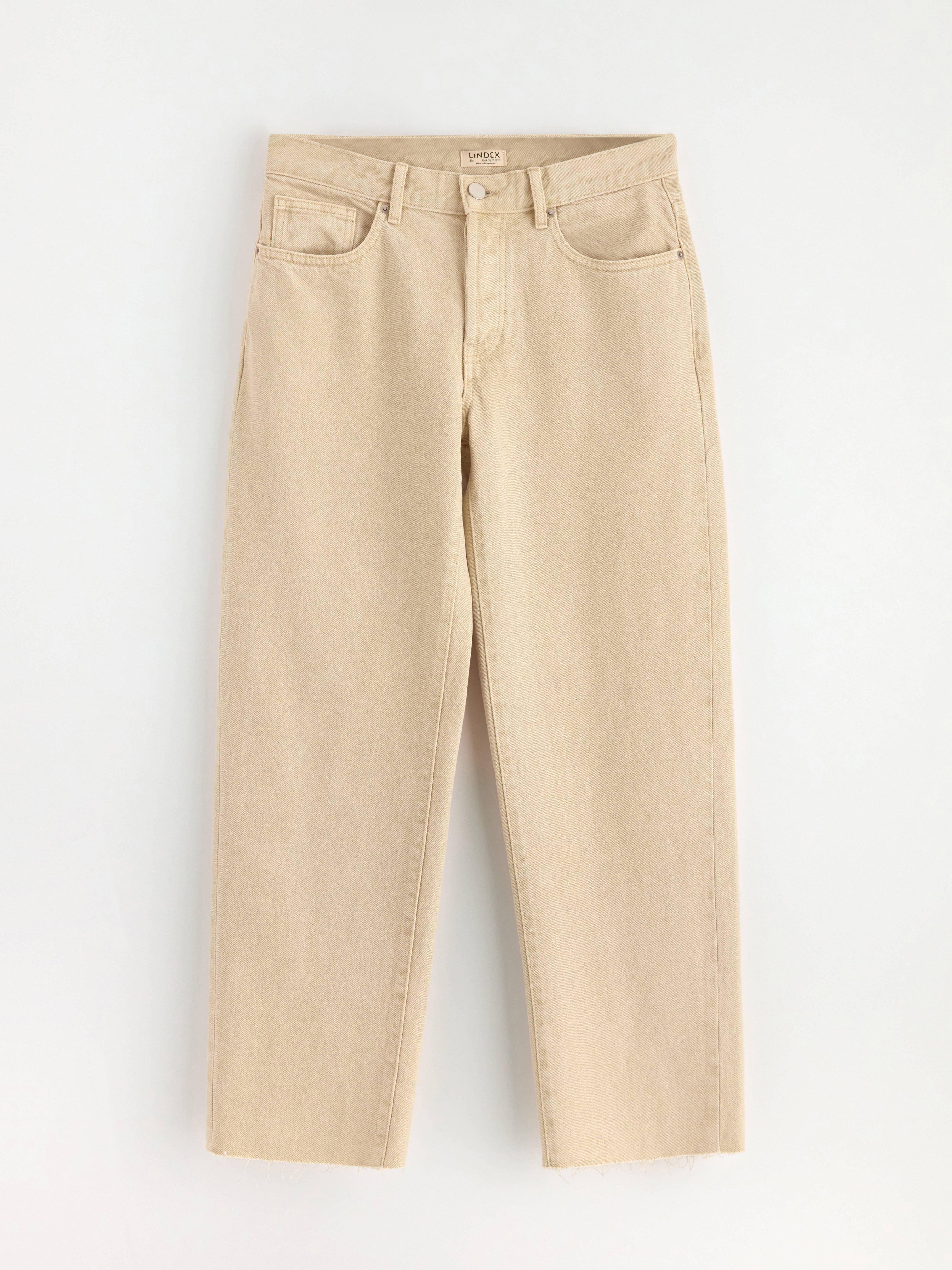 Džínsy - Ženy - Béžová