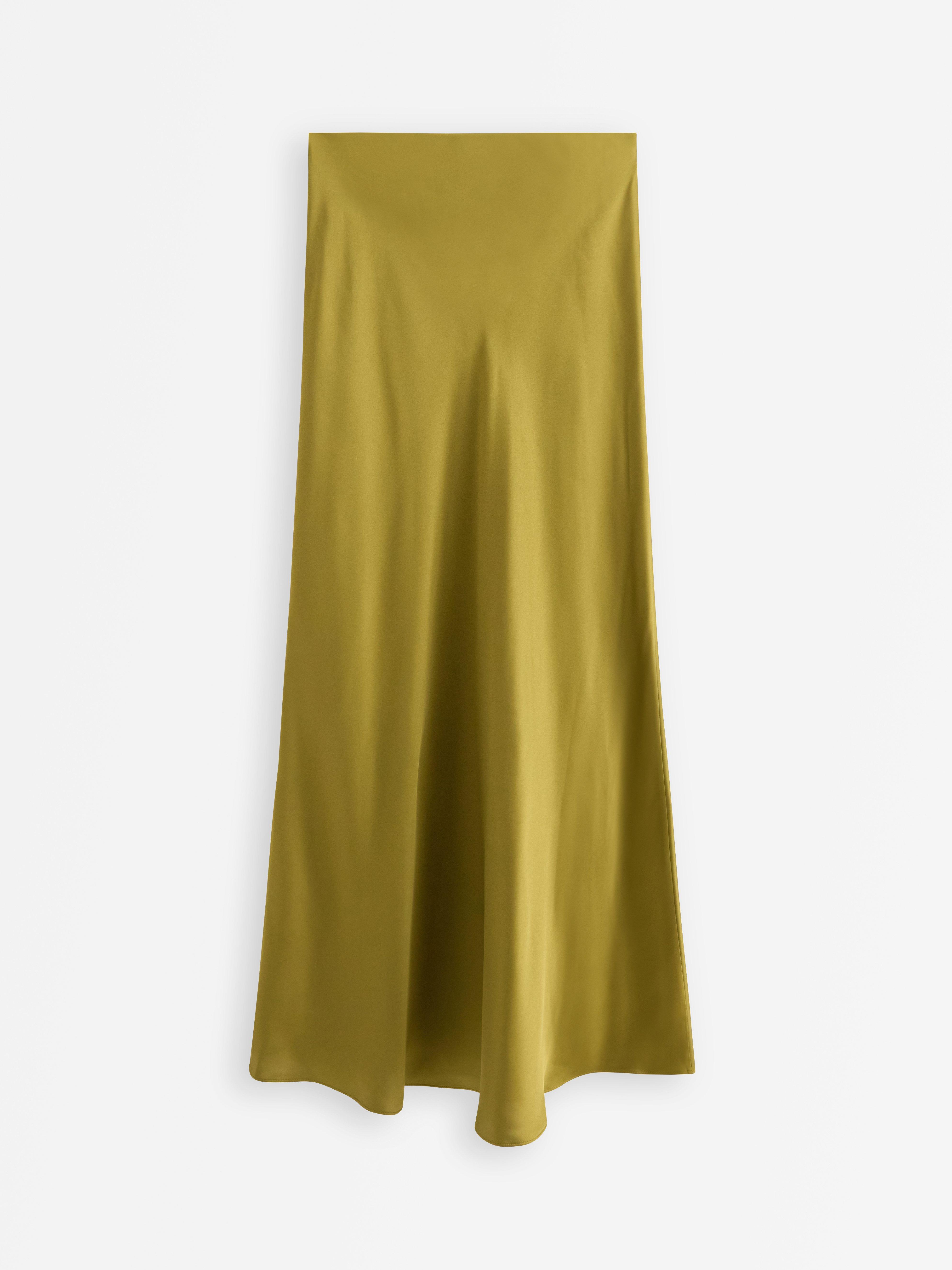 Maxi Skirt - Womens Wear - Green