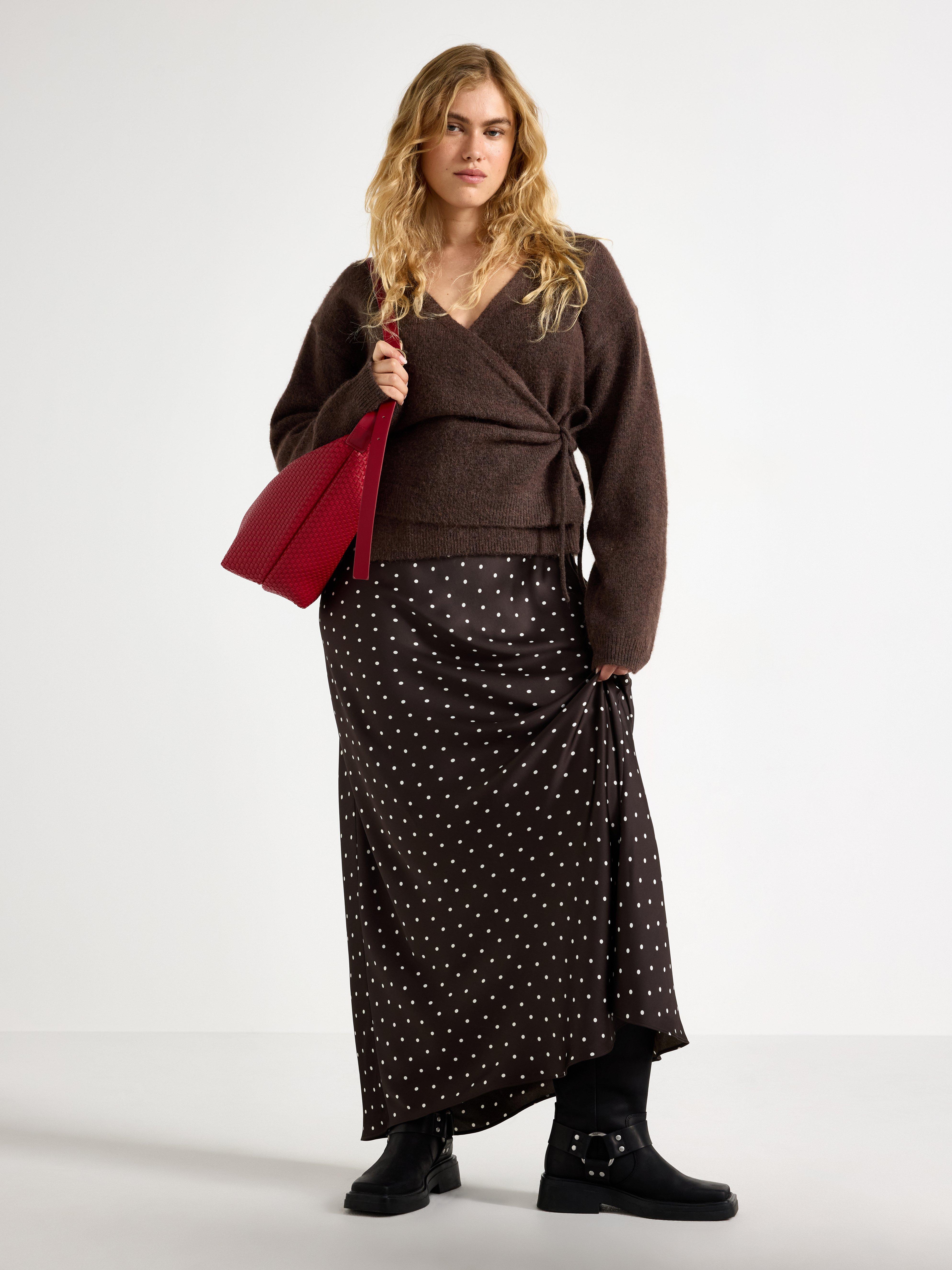 Maxi Skirt - Womens Wear - Brown