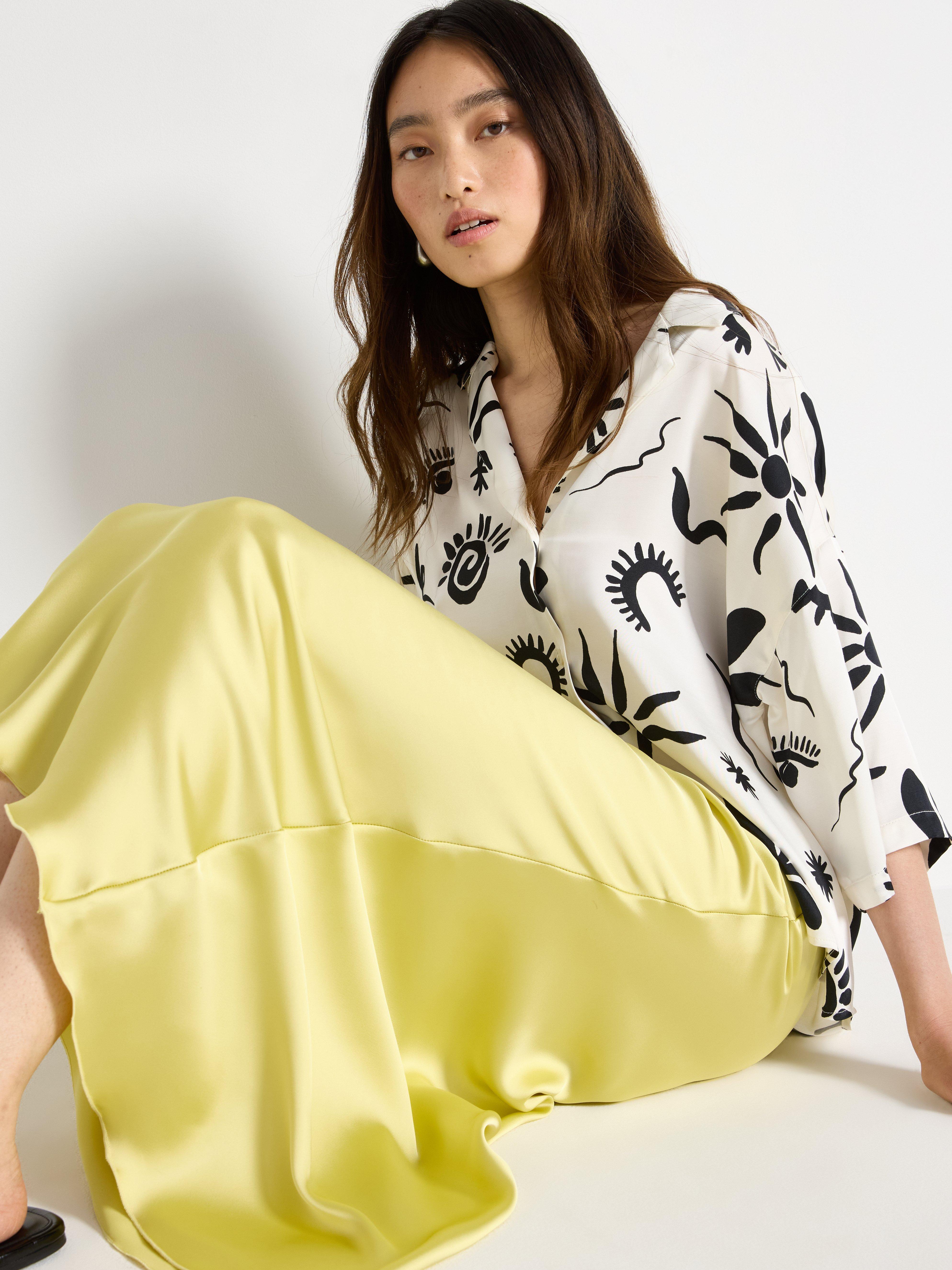 Maxi Skirt - Womens Wear - Yellow