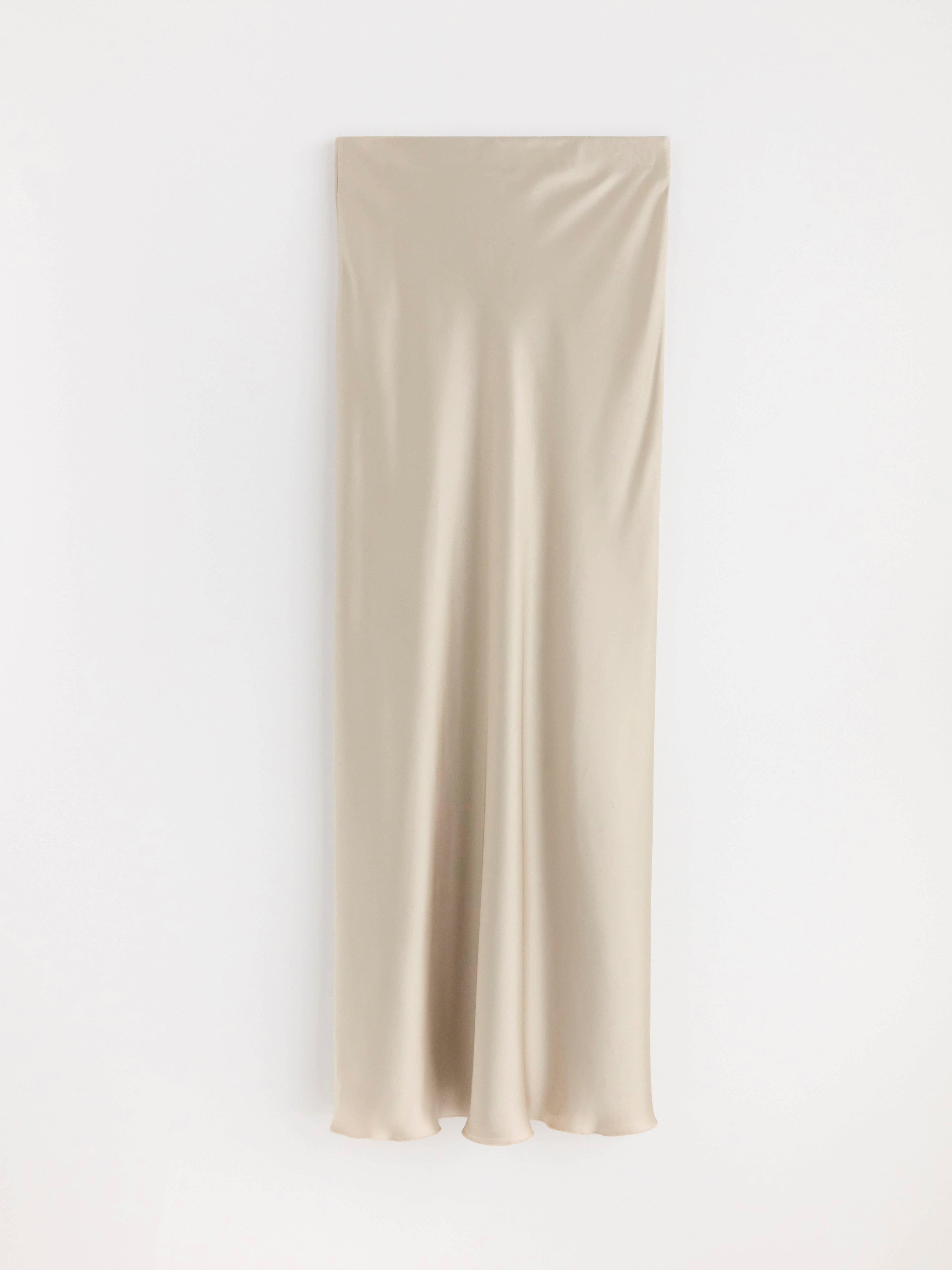 Maksihame - Naiset - Beige