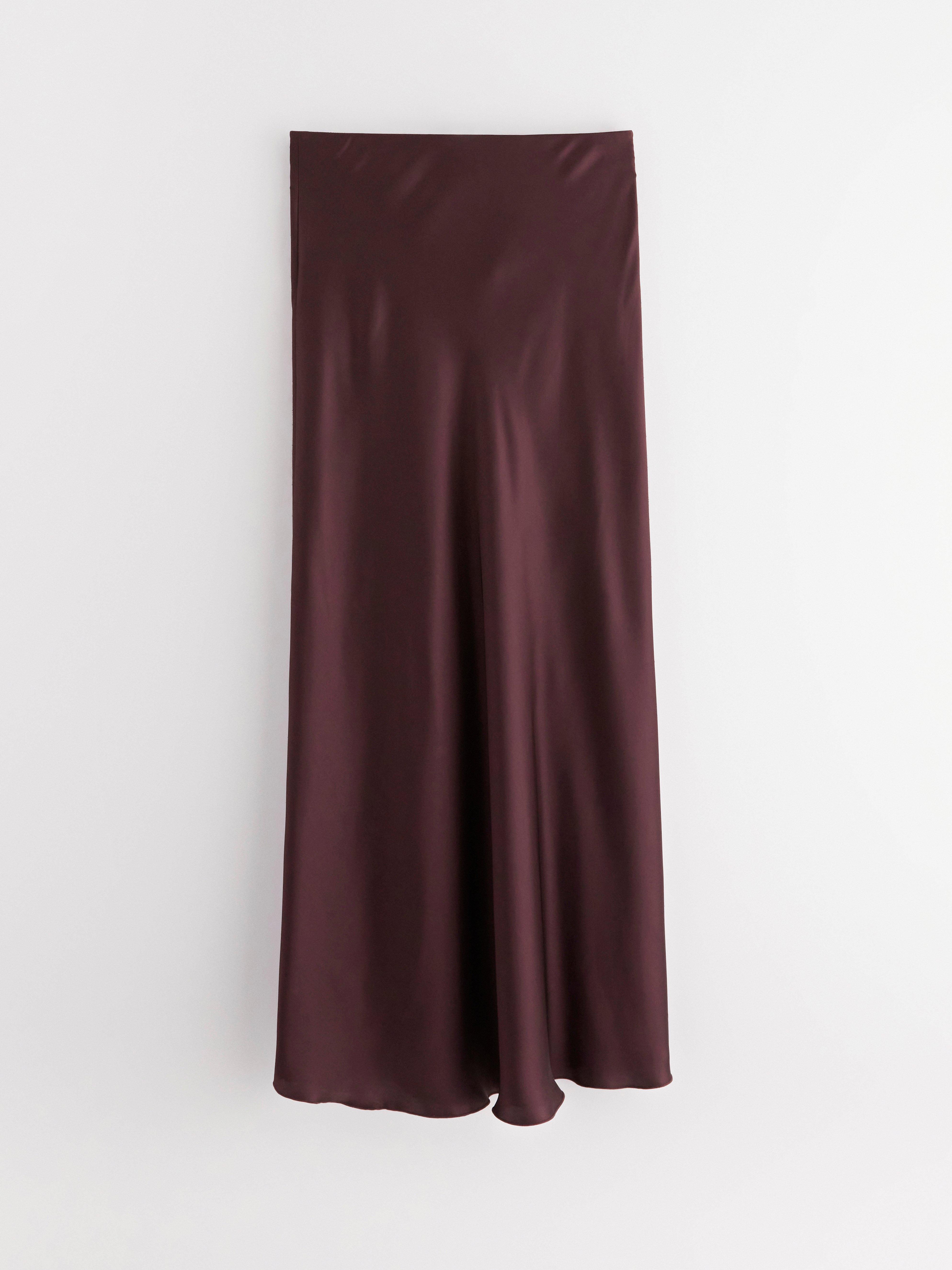 Maxi-nederdel - Dame - Rød