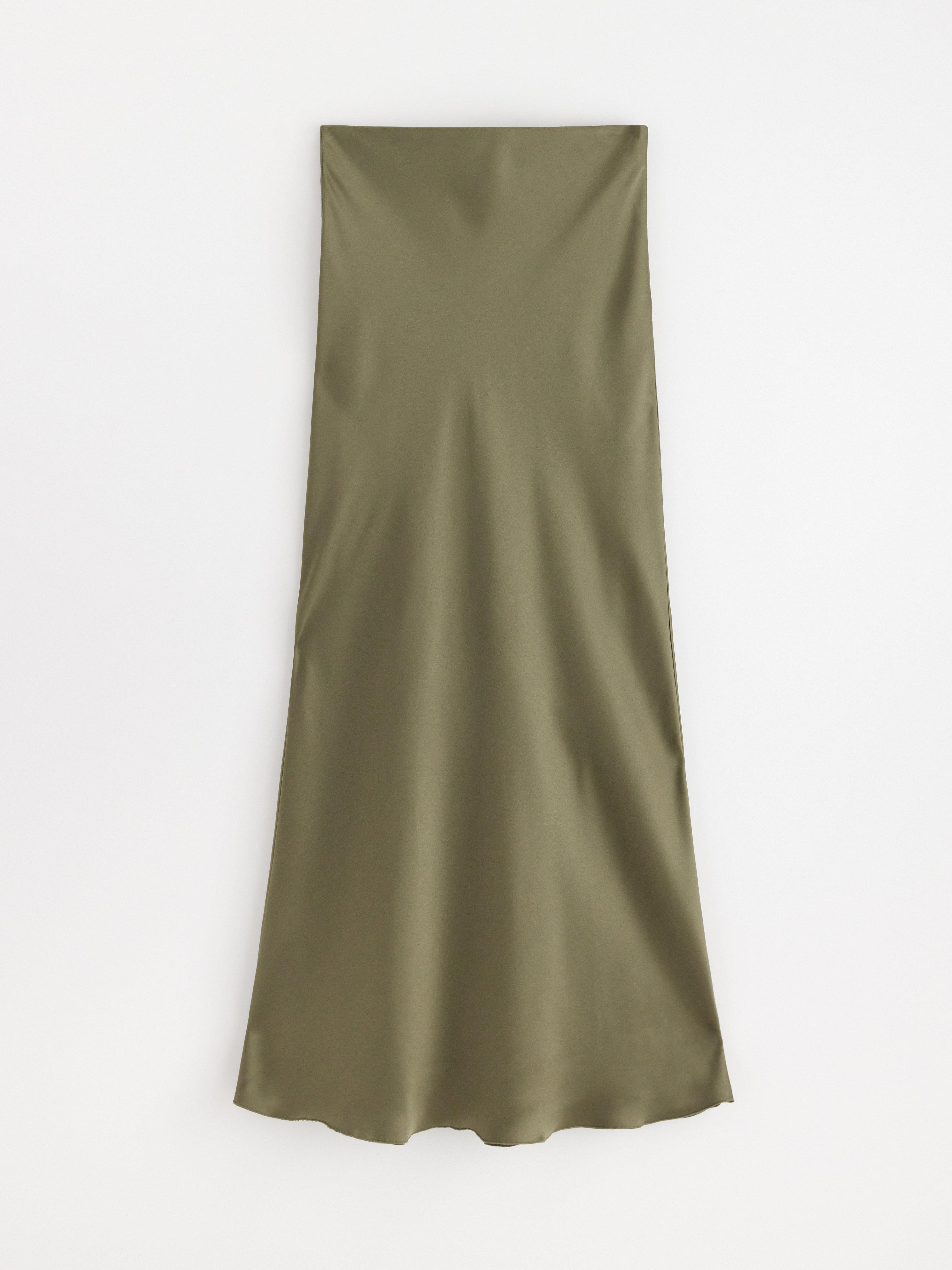 Maxi Skirt - Womens Wear - Green