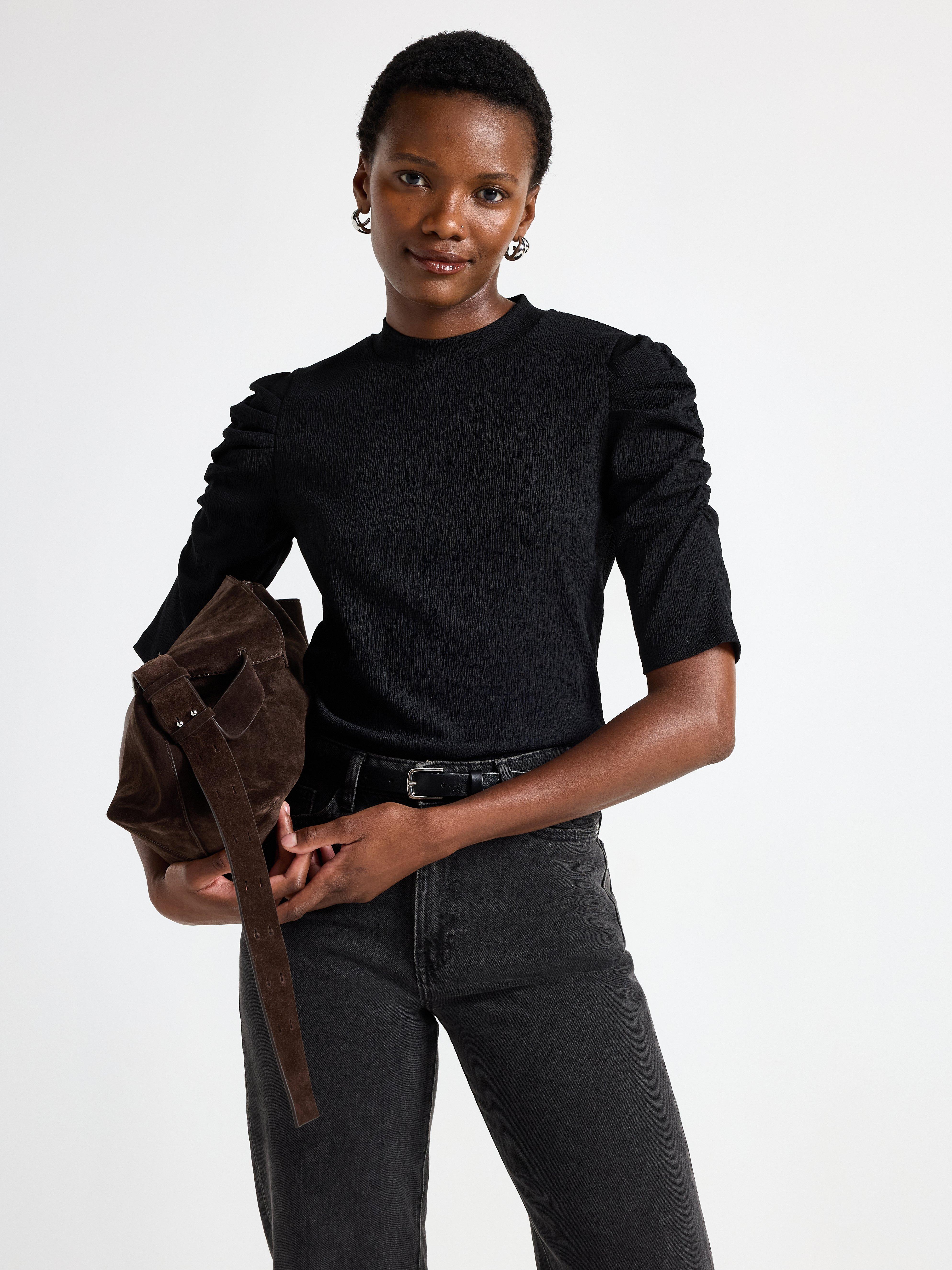 Top - Womens Wear - Black