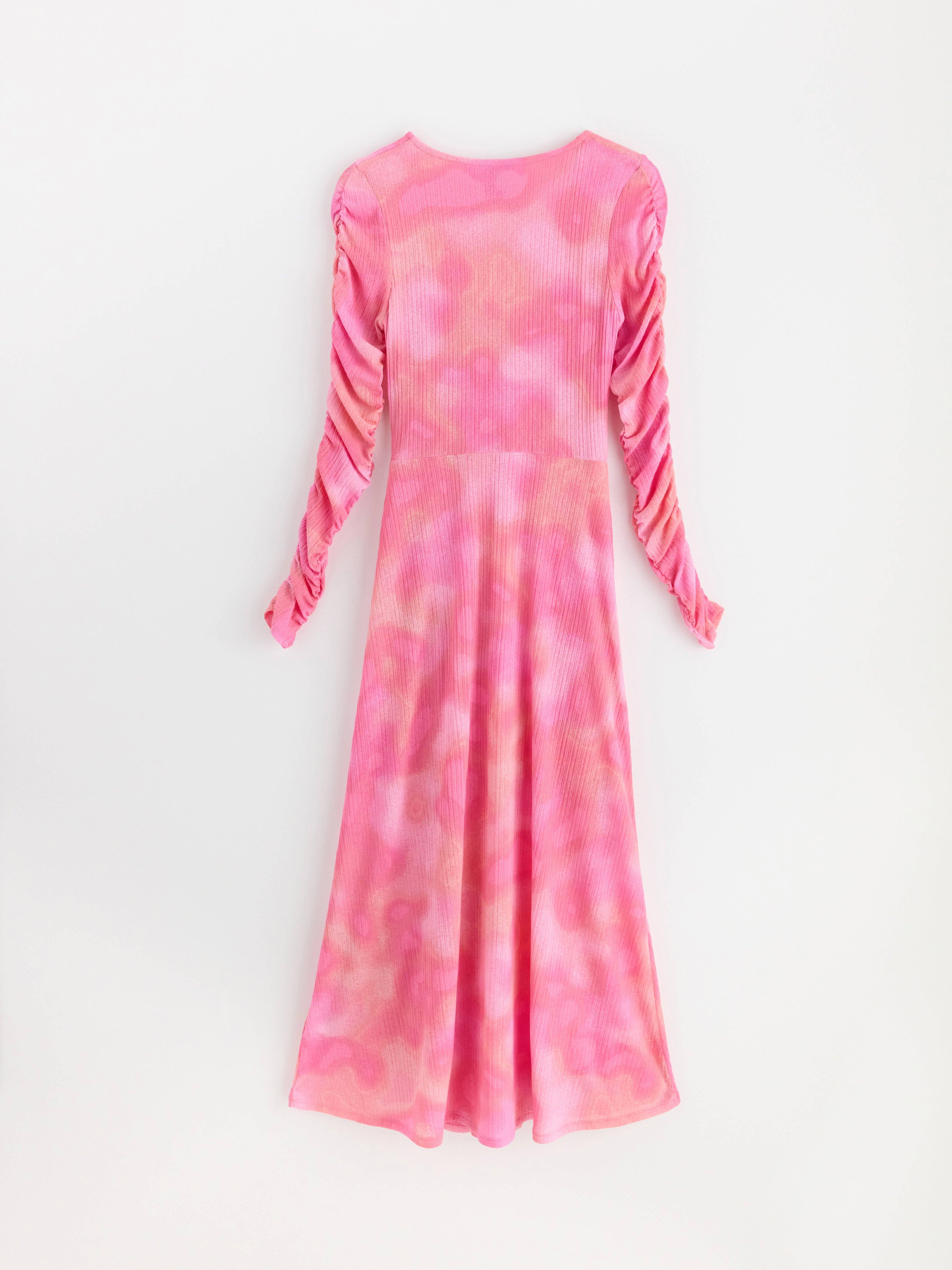 Maxikjole - Dame - Rosa