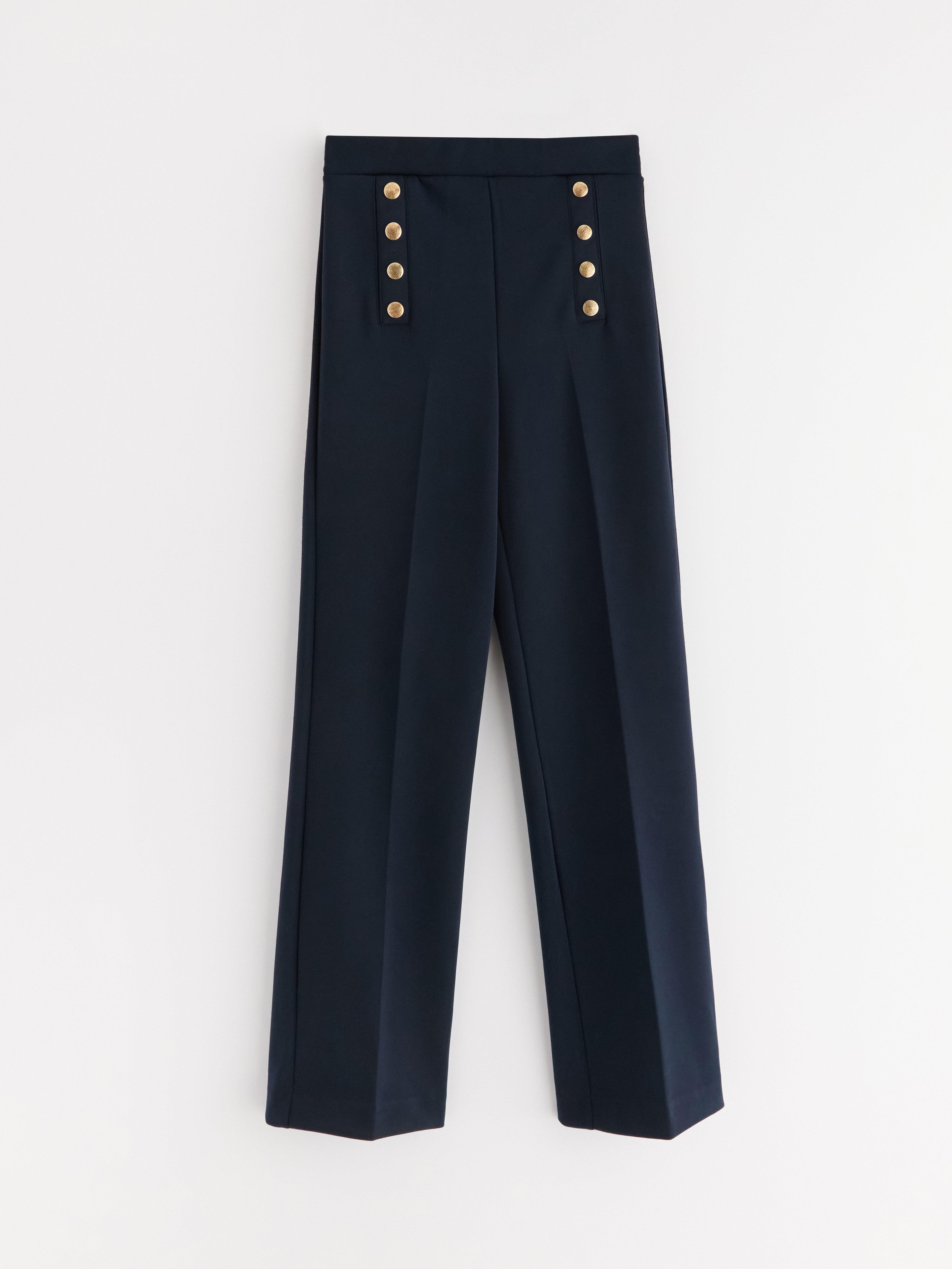 Trousers - Womens Wear - Blue
