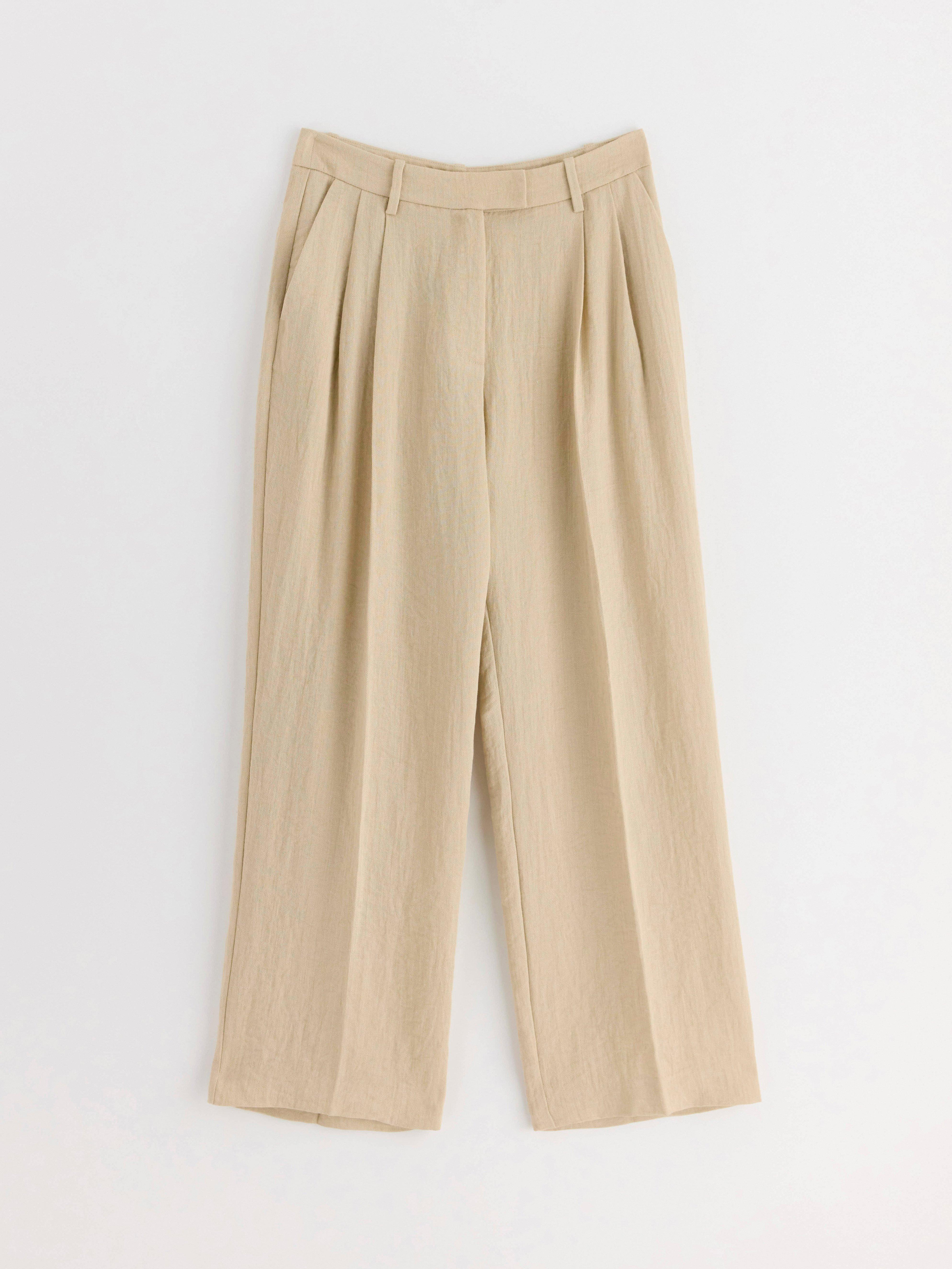Trousers - Womens Wear - Beige