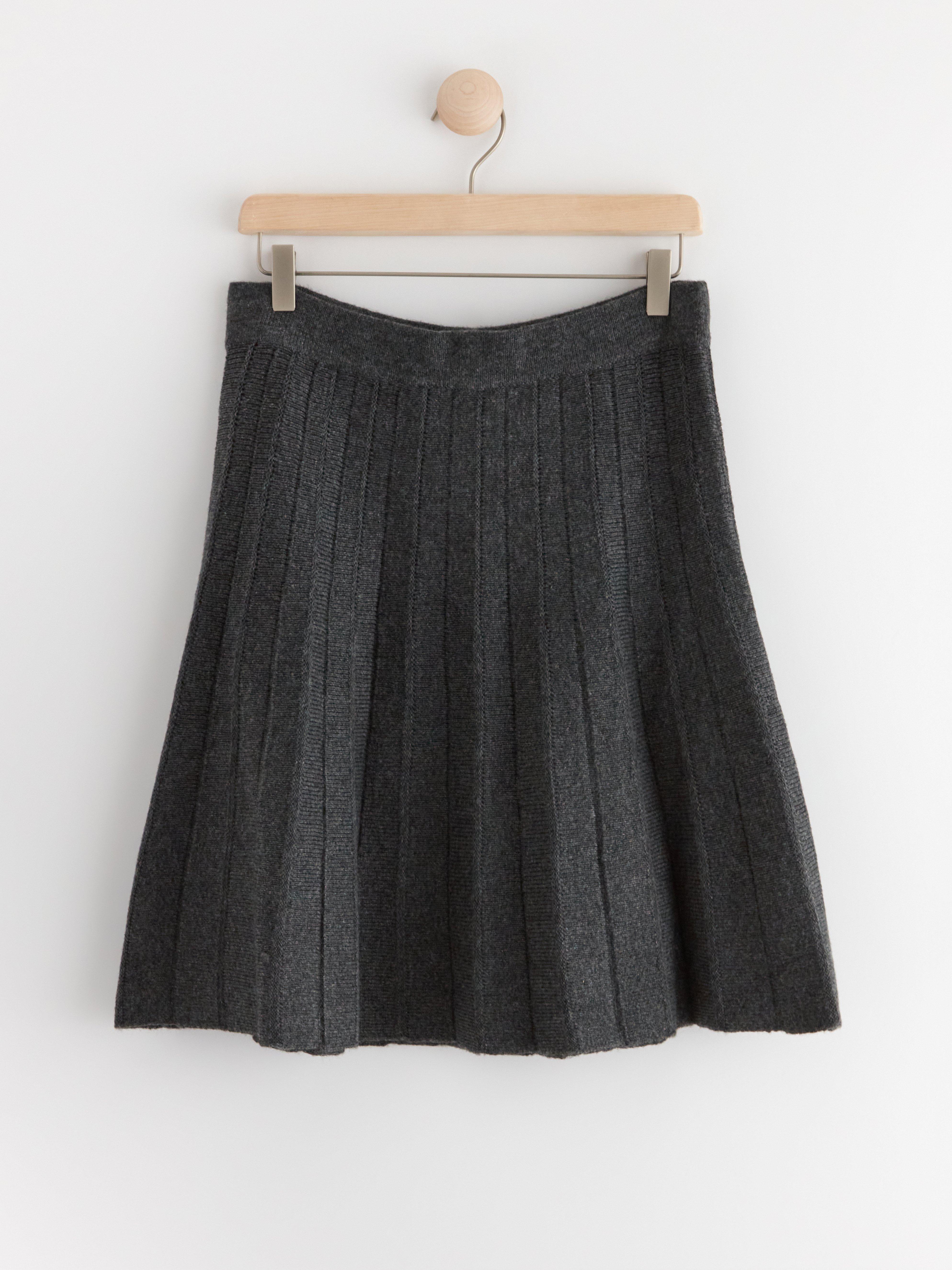 Skirt - Womens Wear - Grey