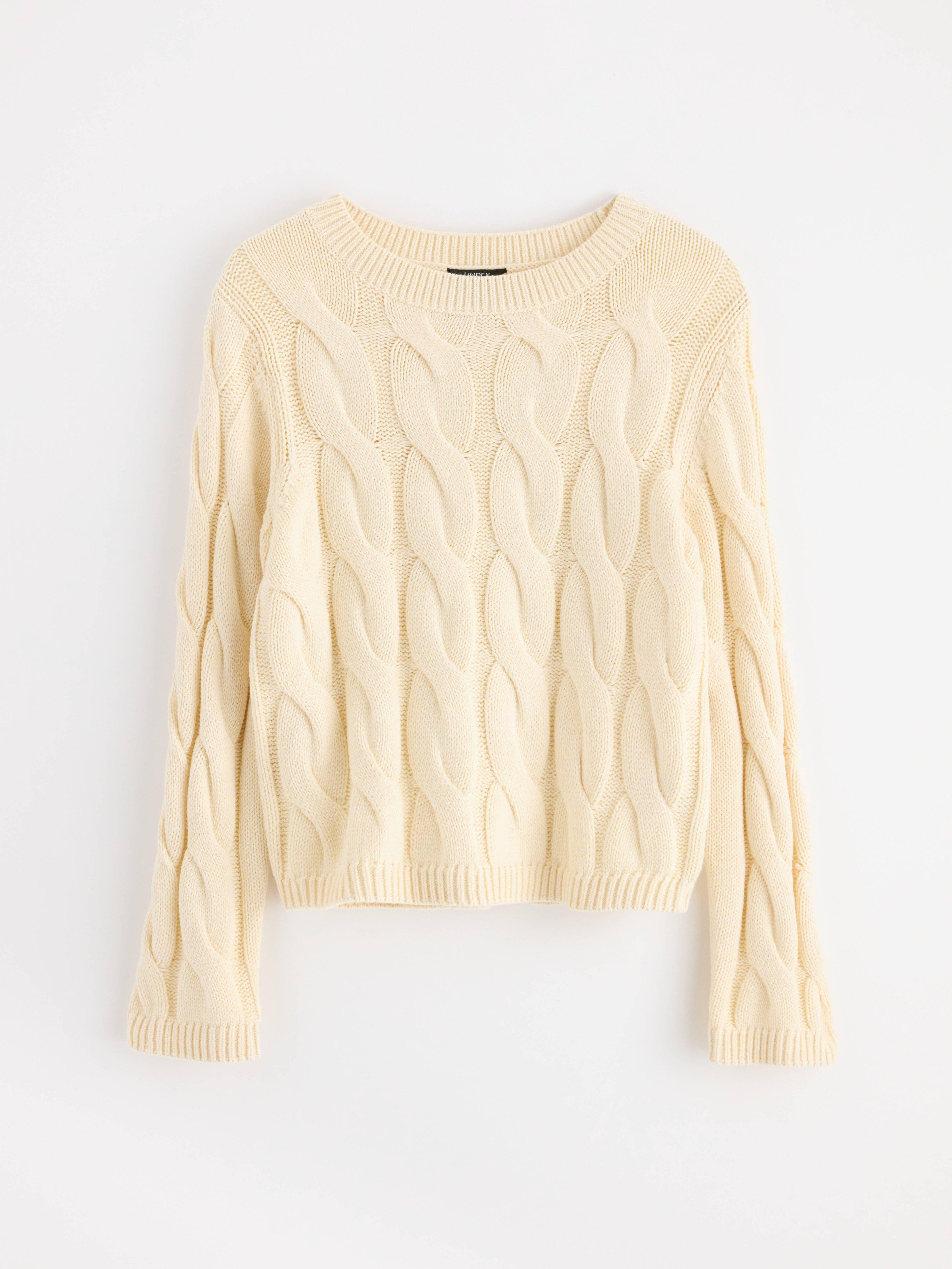 Tröja - Dam - Beige