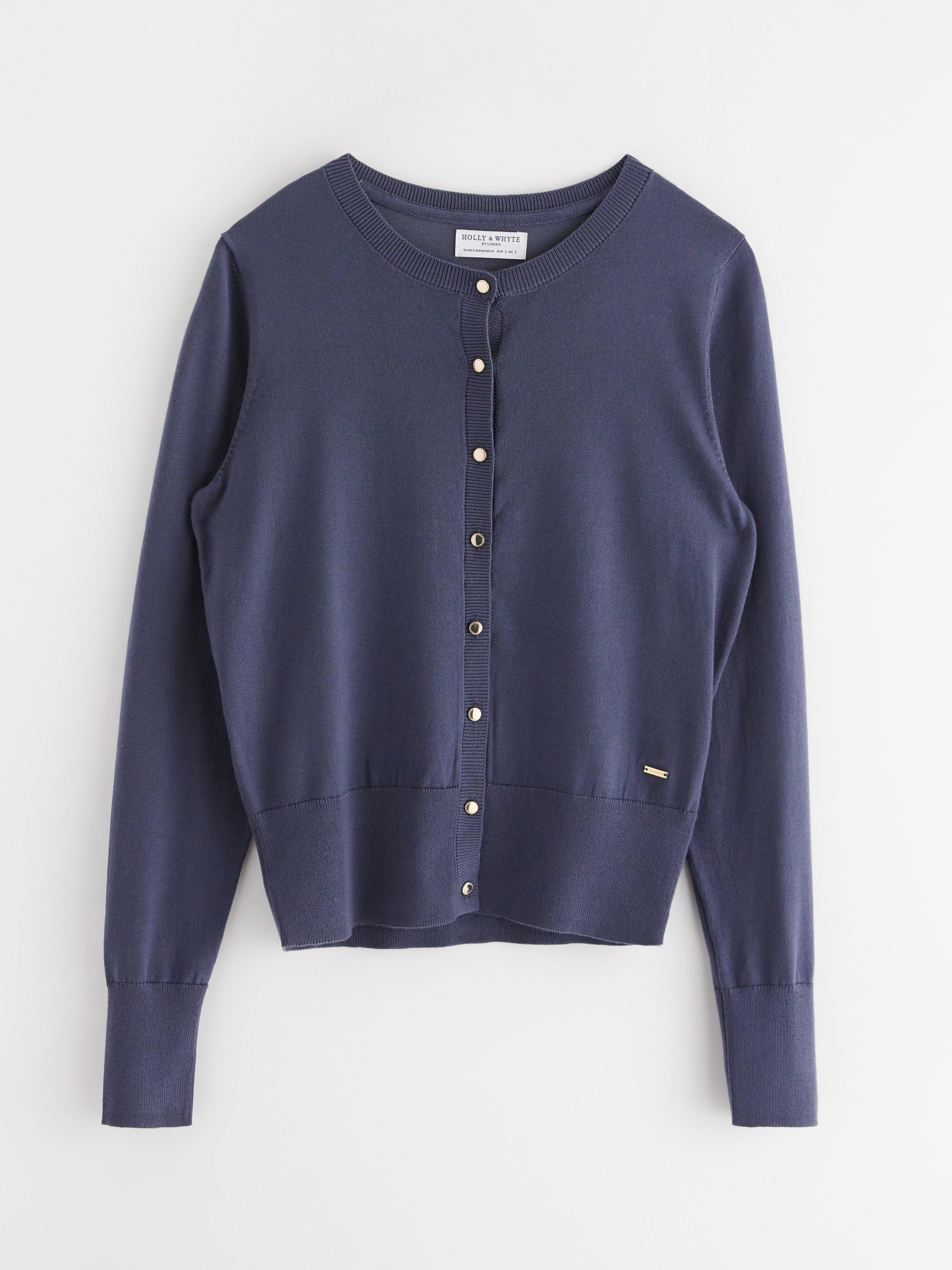 Neuletakki - Naiset - Sininen