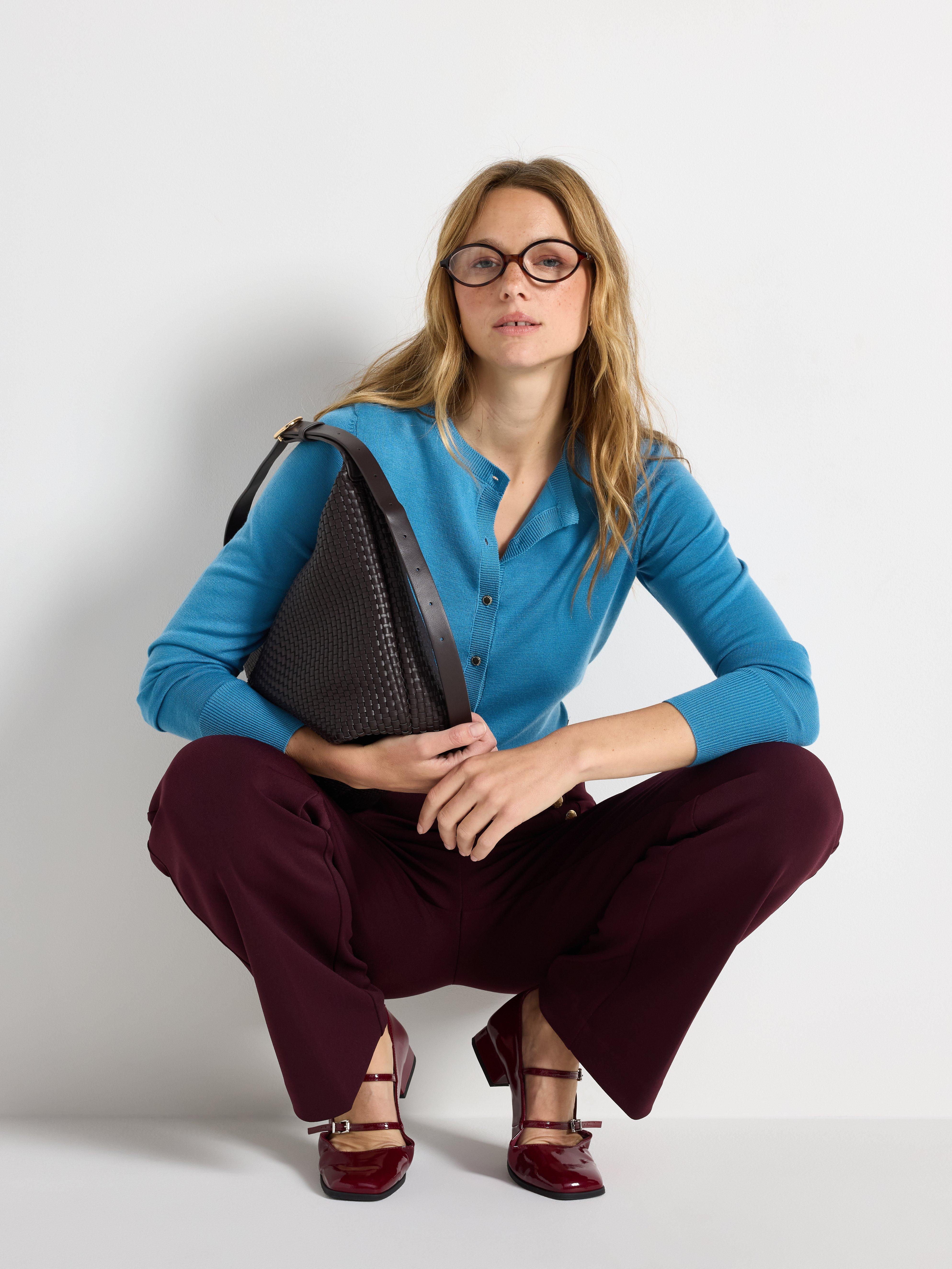 Cardigan - Womens Wear - Turquoise