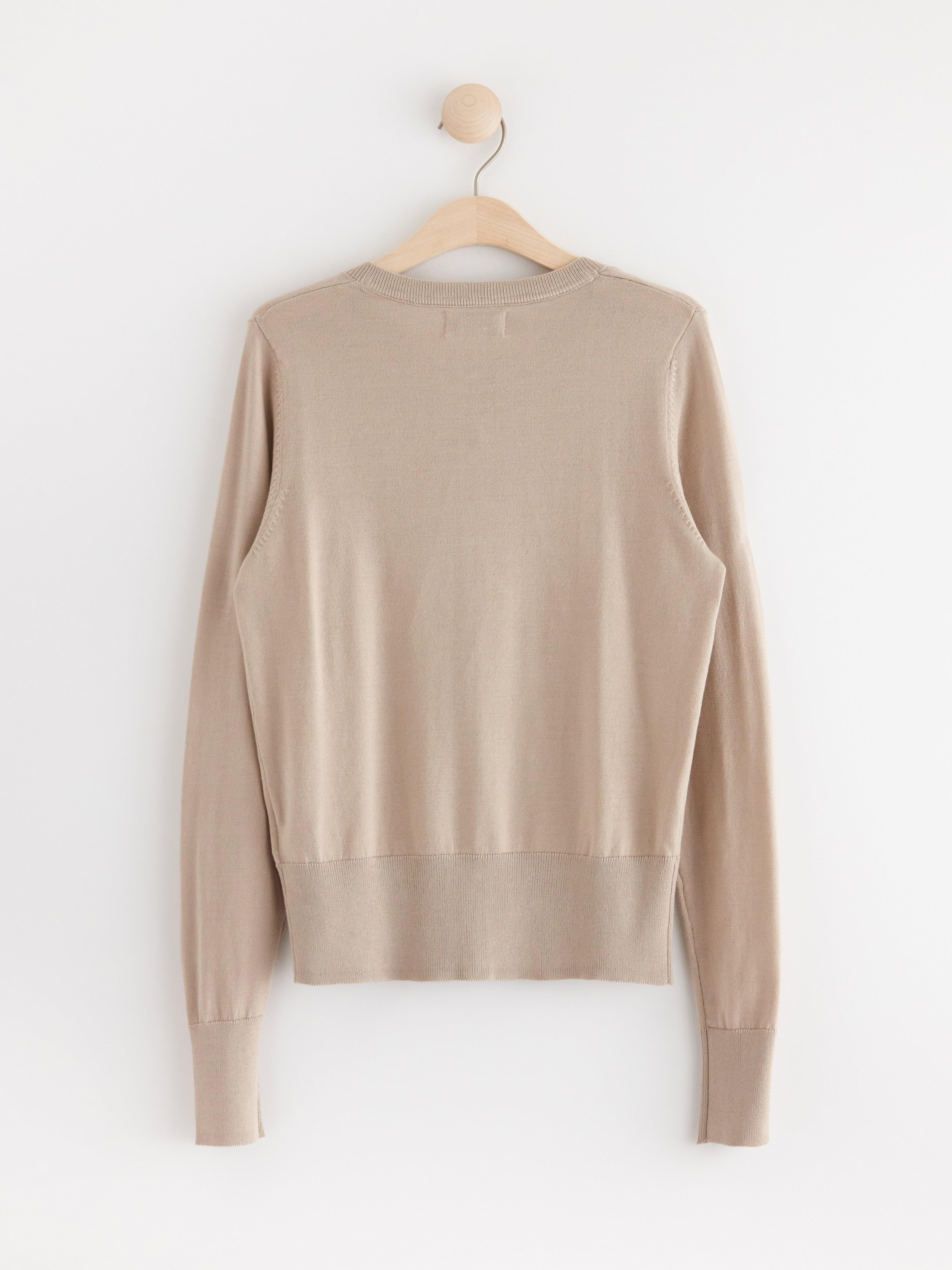 Cardigan - Womens Wear - Beige