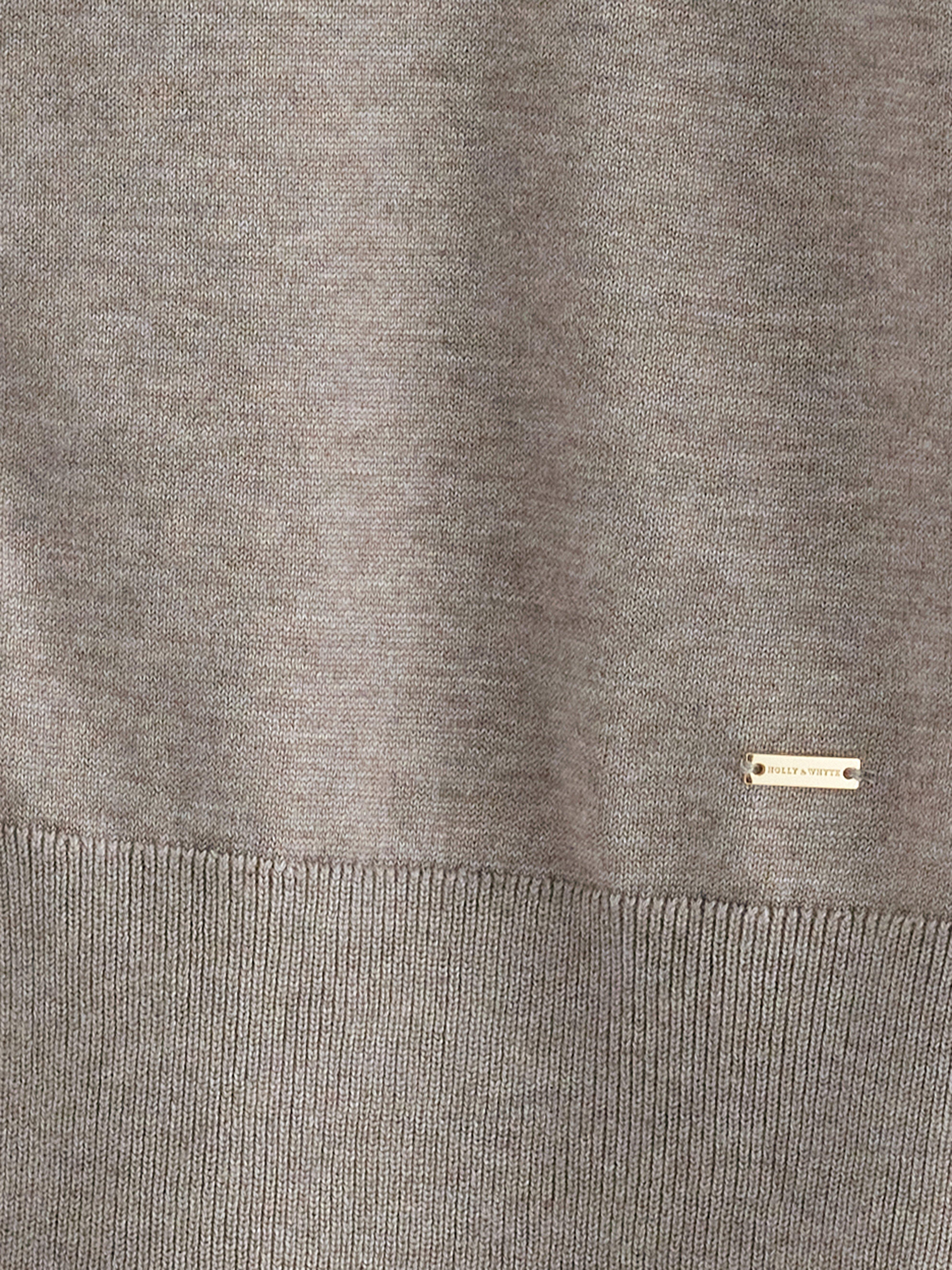 Cardigan - Dame - Brun