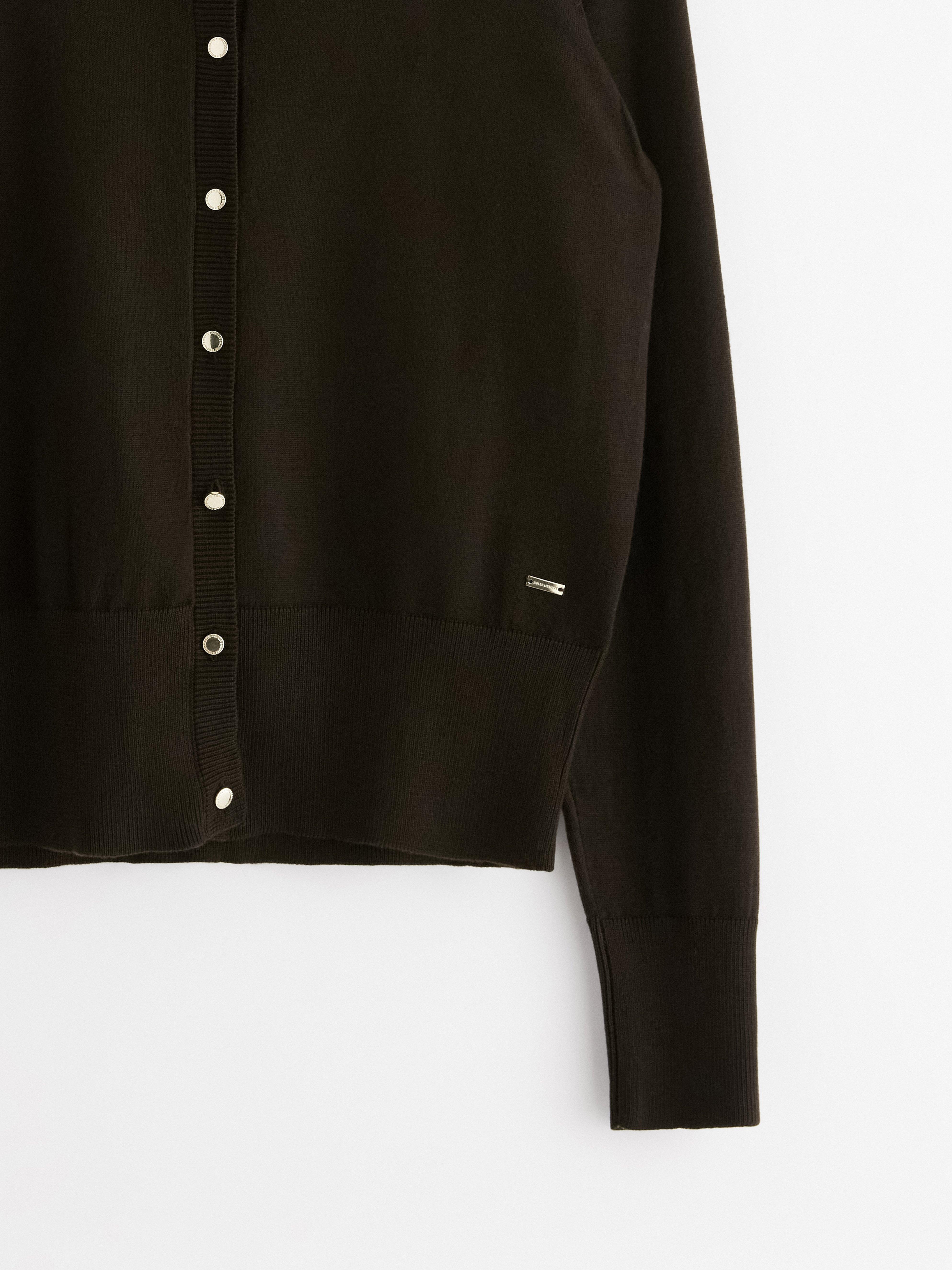 Cardigan - Womens Wear - Brown