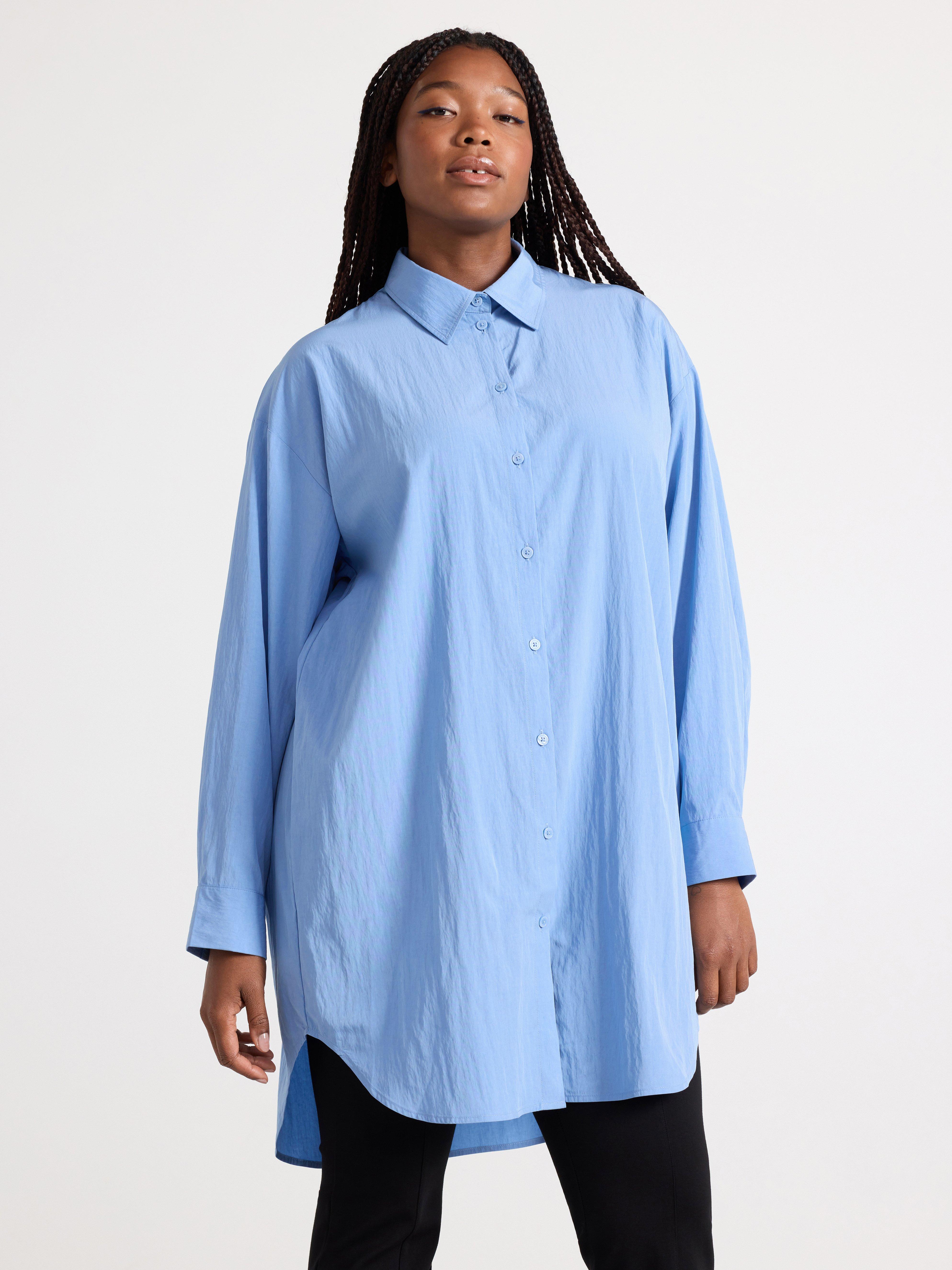 Skjorta med oversize fit